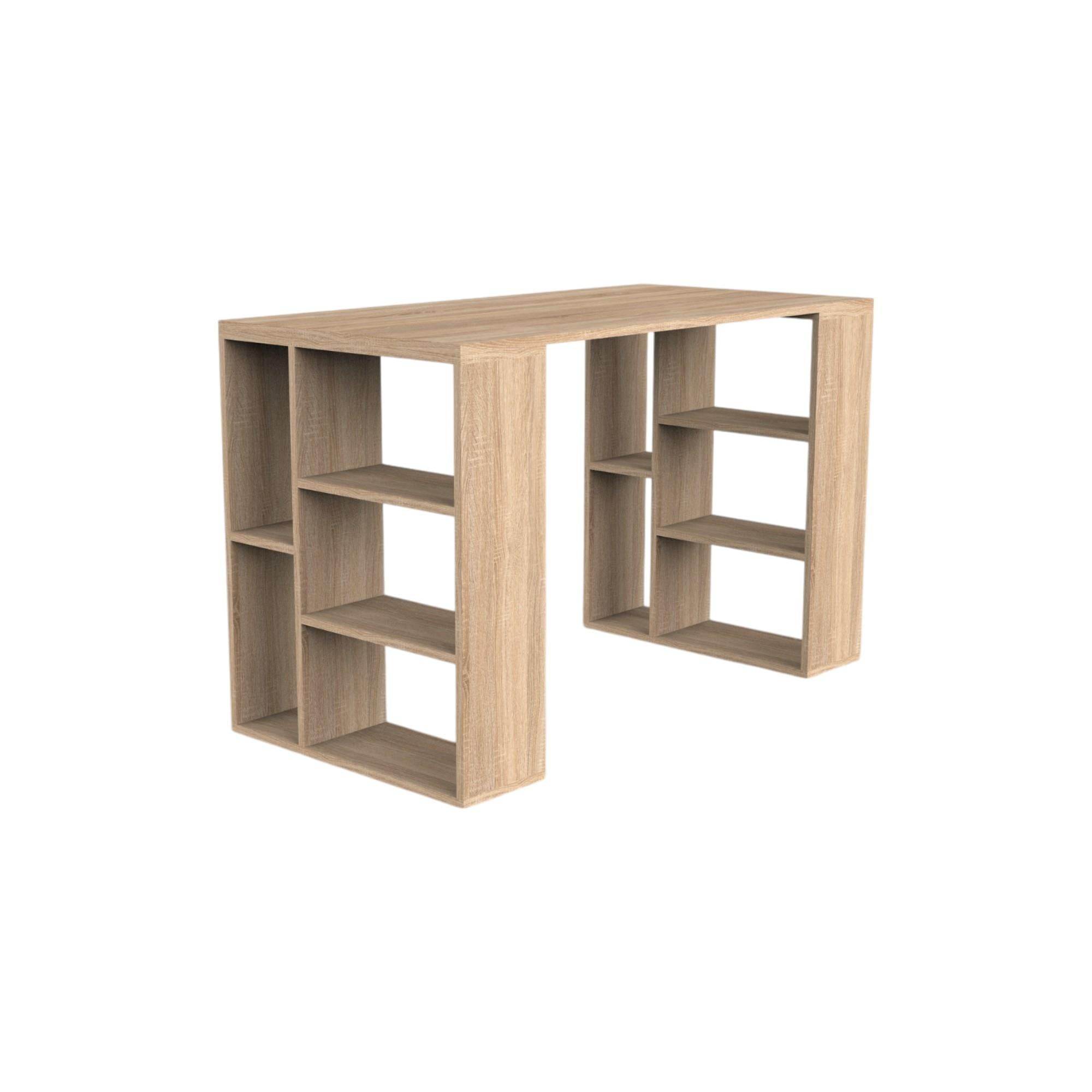 Equinox Çalışma Masası | Balfa Raflı Masa | 120 cm