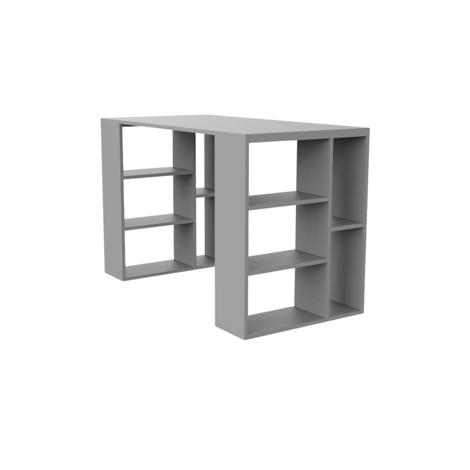 Equinox Çalışma Masası | Balfa Raflı Masa | 120 cm