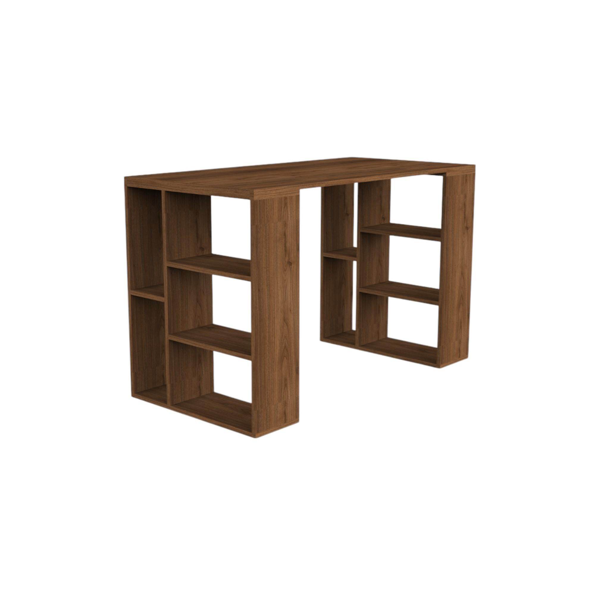 Equinox Çalışma Masası | Balfa Raflı Masa | 120 cm