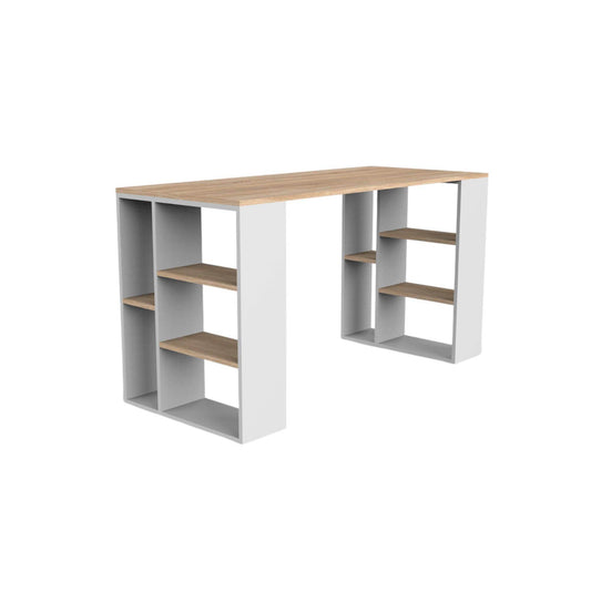 Equinox Çalışma Masası | Balfa Raflı Masa | 140 cm
