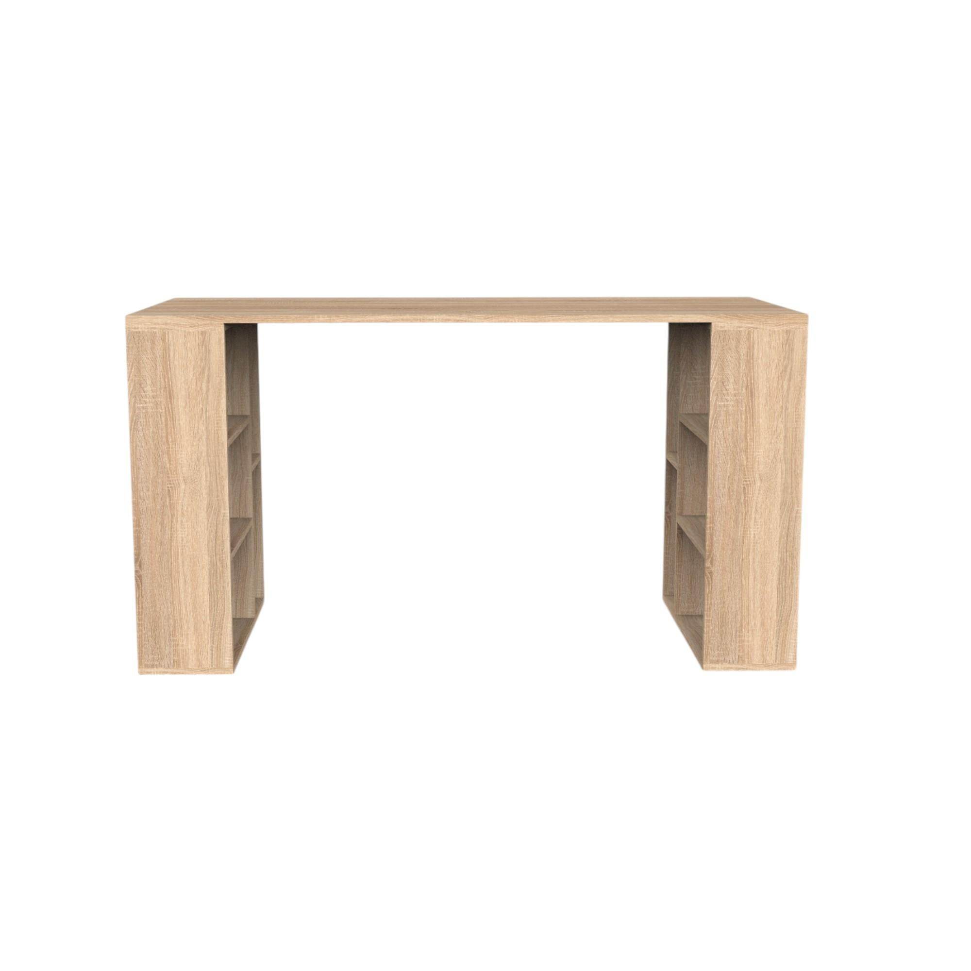 Equinox Çalışma Masası | Balfa Raflı Masa | 140 cm