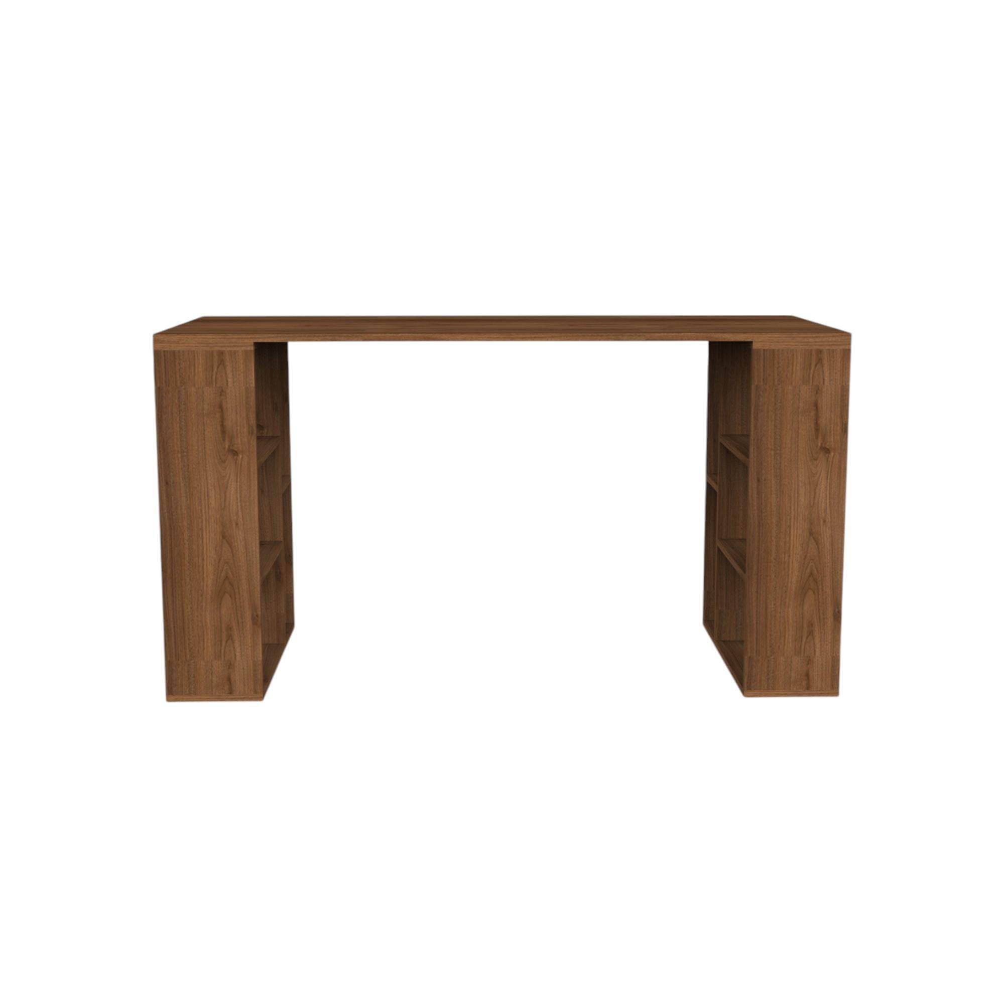 Equinox Çalışma Masası | Balfa Raflı Masa | 140 cm