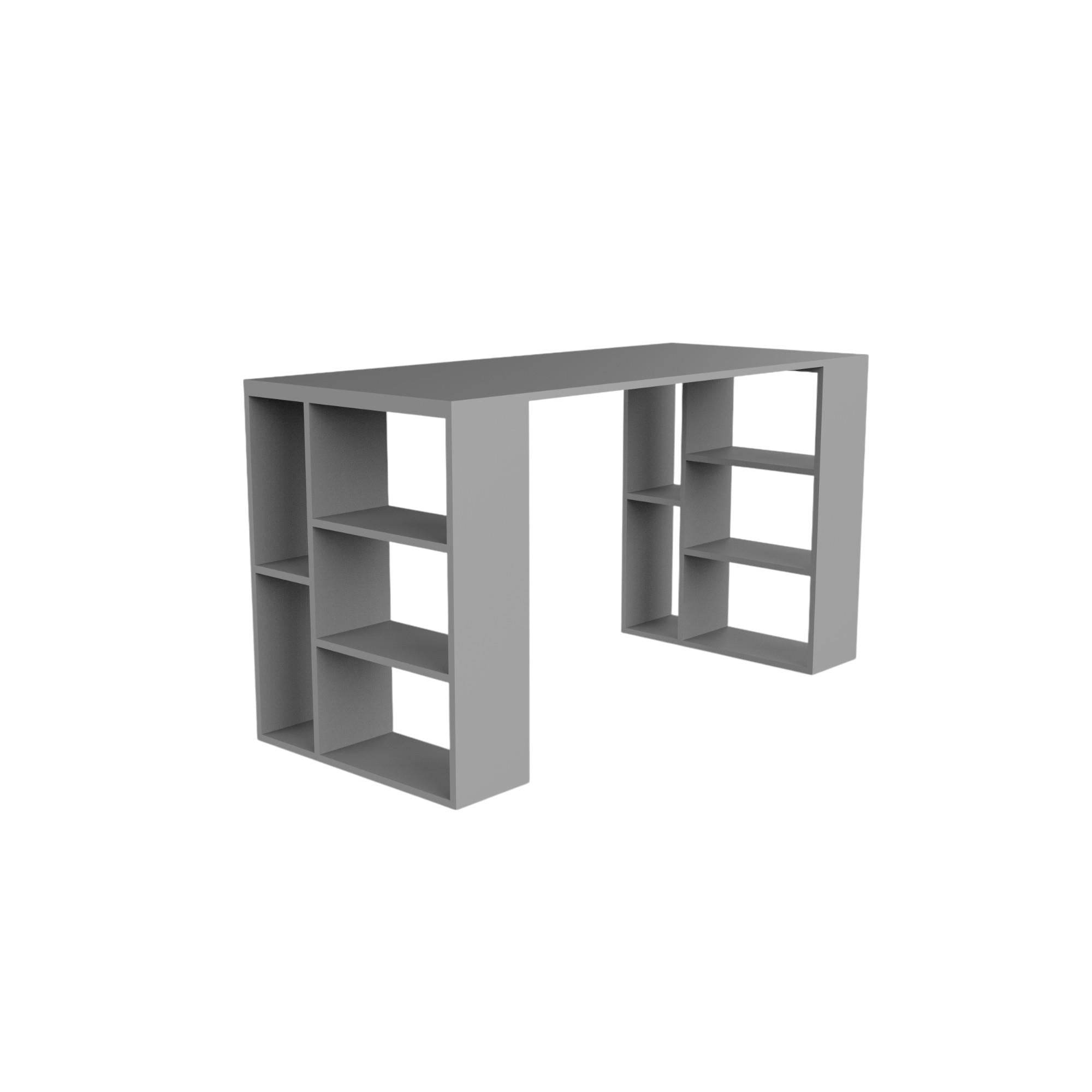 Equinox Çalışma Masası | Balfa Raflı Masa | 140 cm