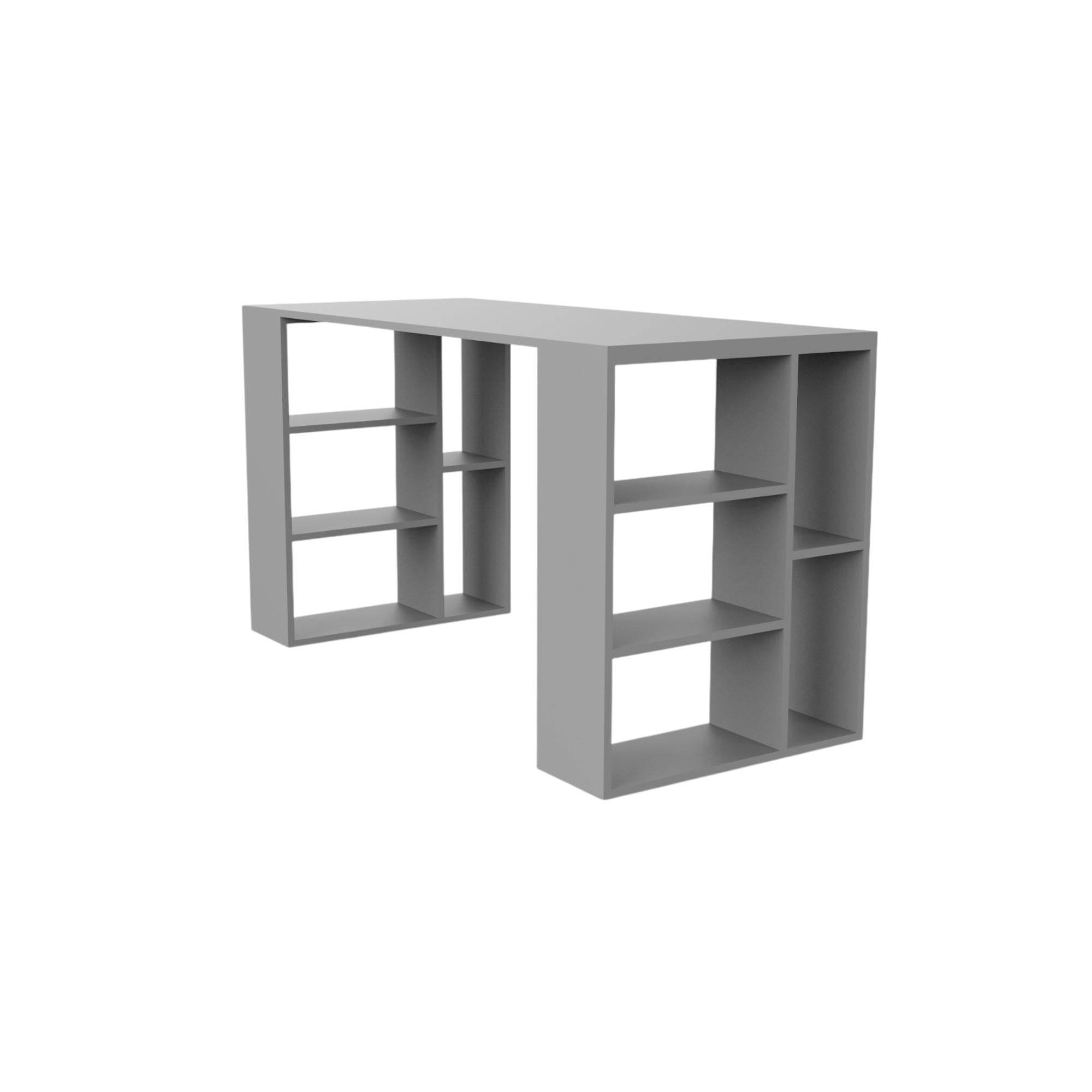 Equinox Çalışma Masası | Balfa Raflı Masa | 140 cm