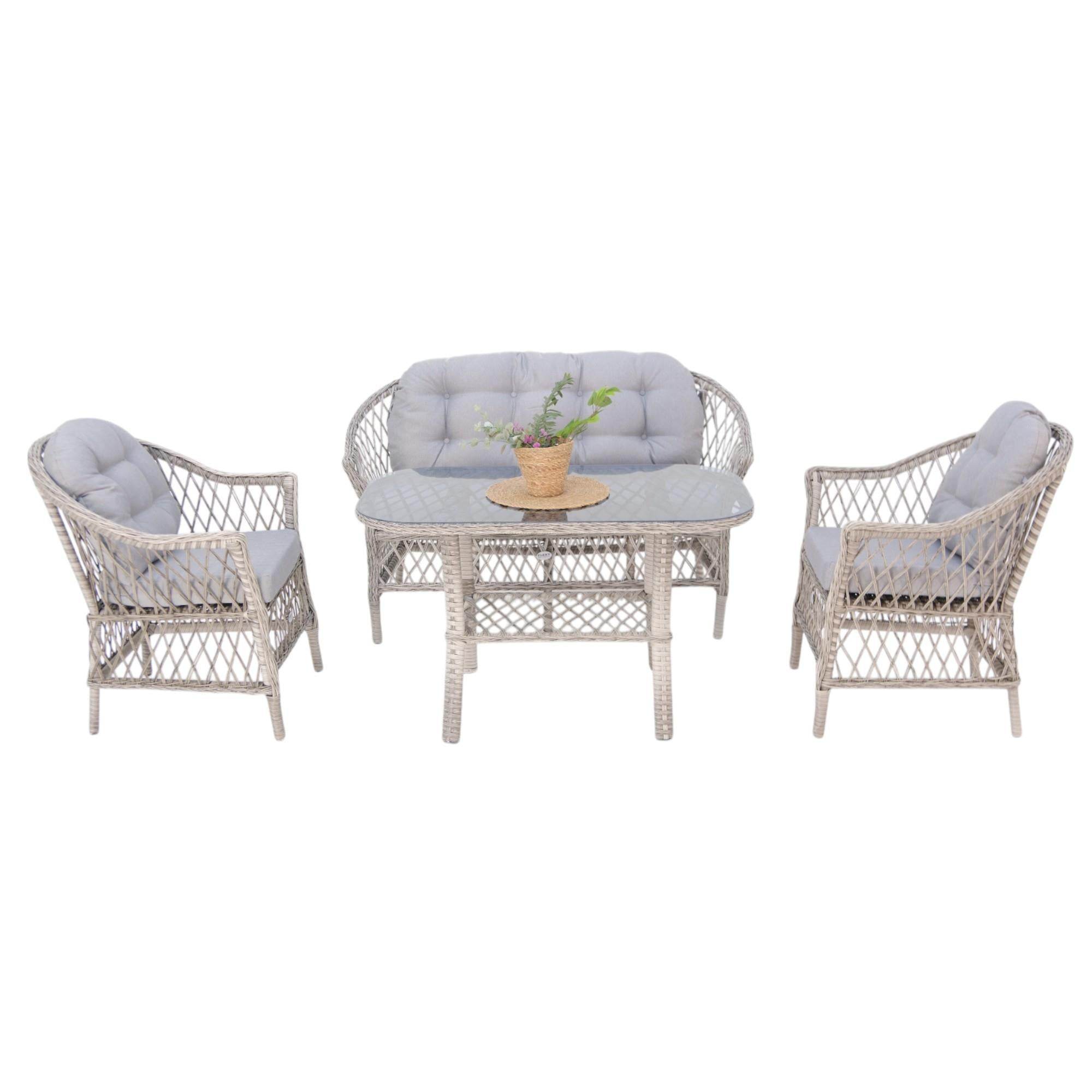 Eterna X | Rehome İkili Rattan Bahçe Oturma Grubu | 707