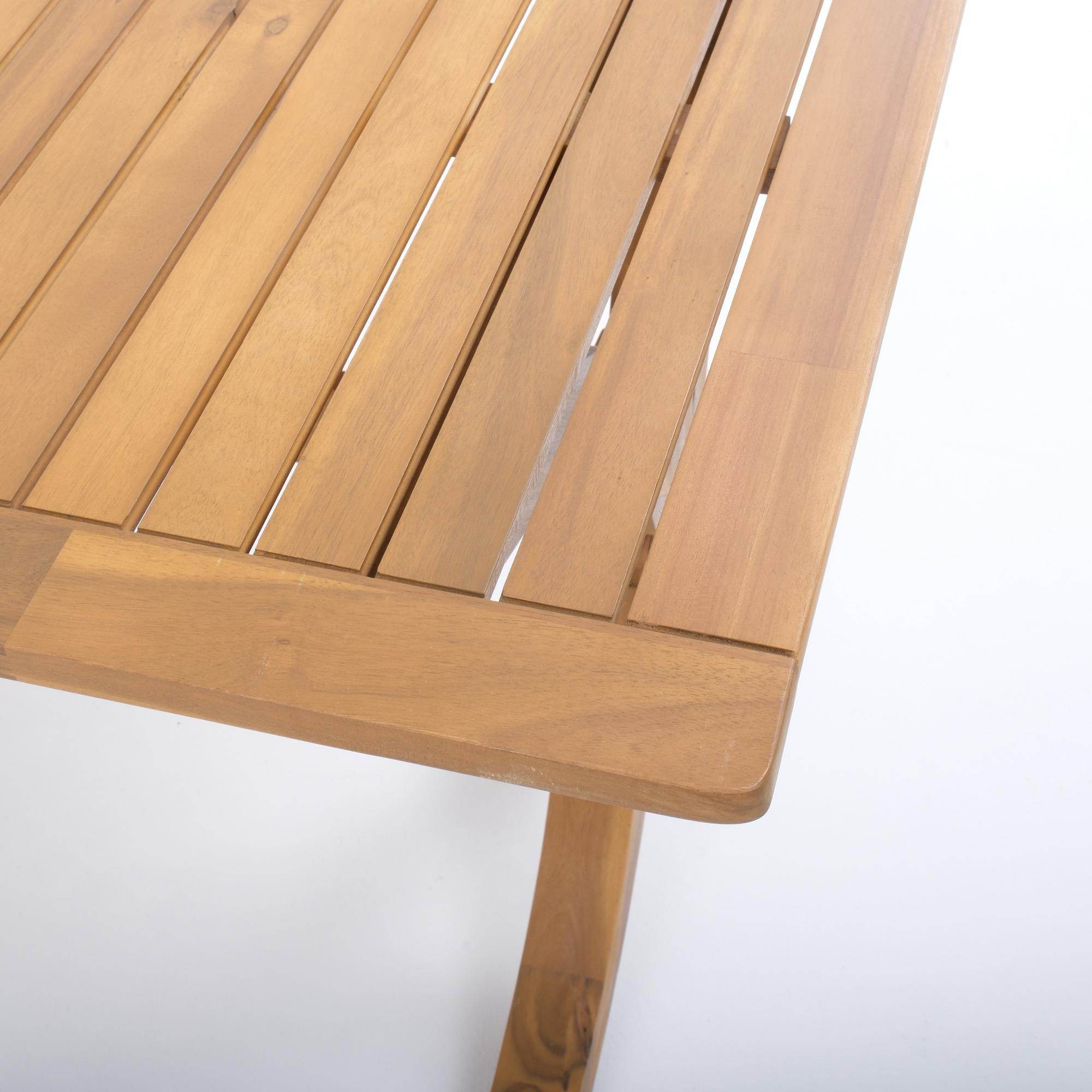 Fiume Sekiz Kişilik Ahşap Bahçe Masa Takımı | Rehome