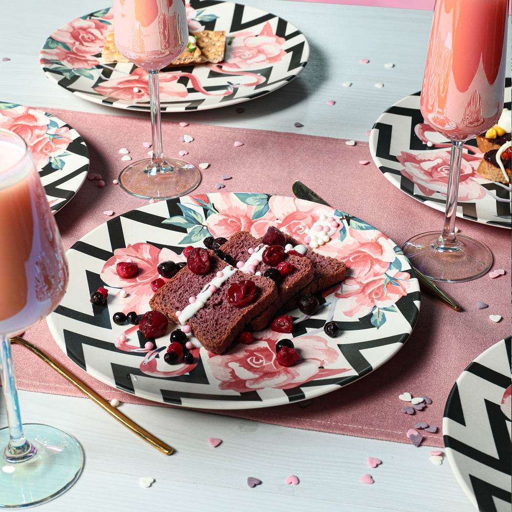 Keraart Flamingo Servis Tabağı 26 Cm 6 Adet - 18309