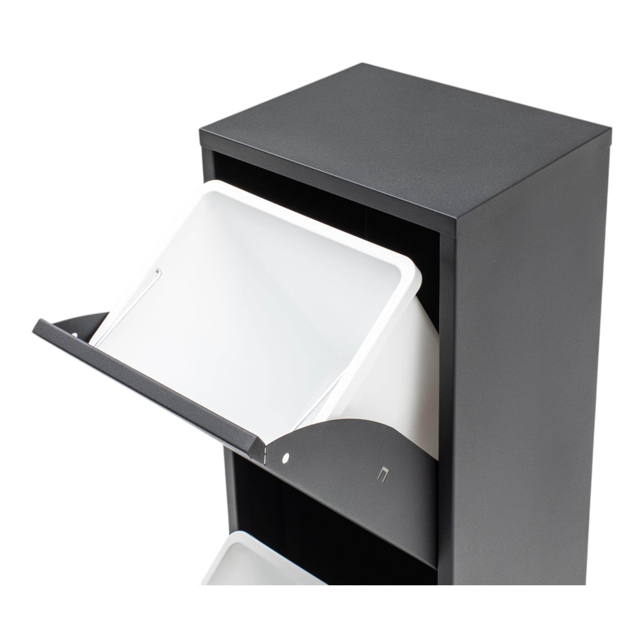 FlexBox 2 Kapaklı Çok Amaçlı Dolap | 2 Bölmeli Erzak Dolabı