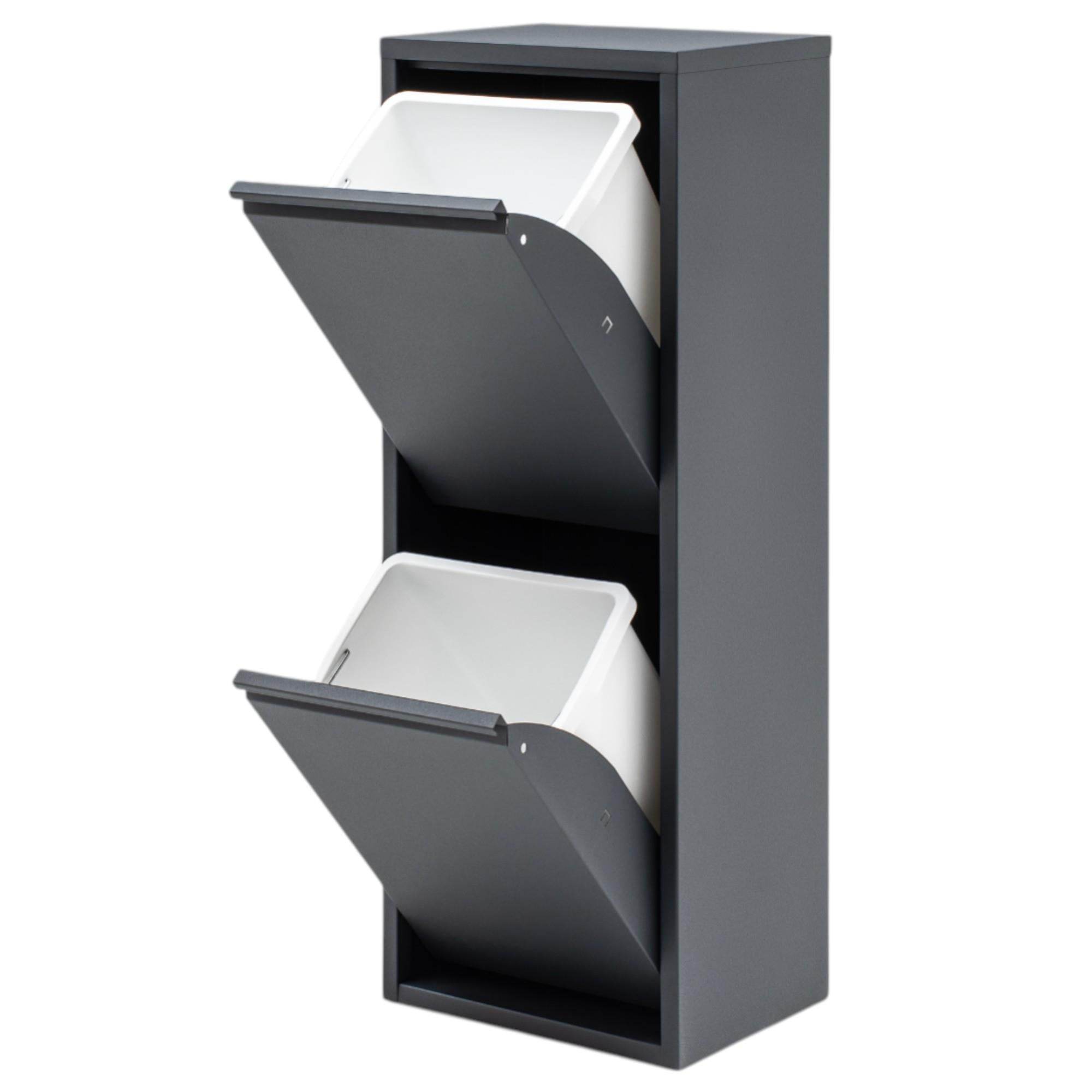 FlexBox 2 Kapaklı Çok Amaçlı Dolap | 2 Bölmeli Erzak Dolabı