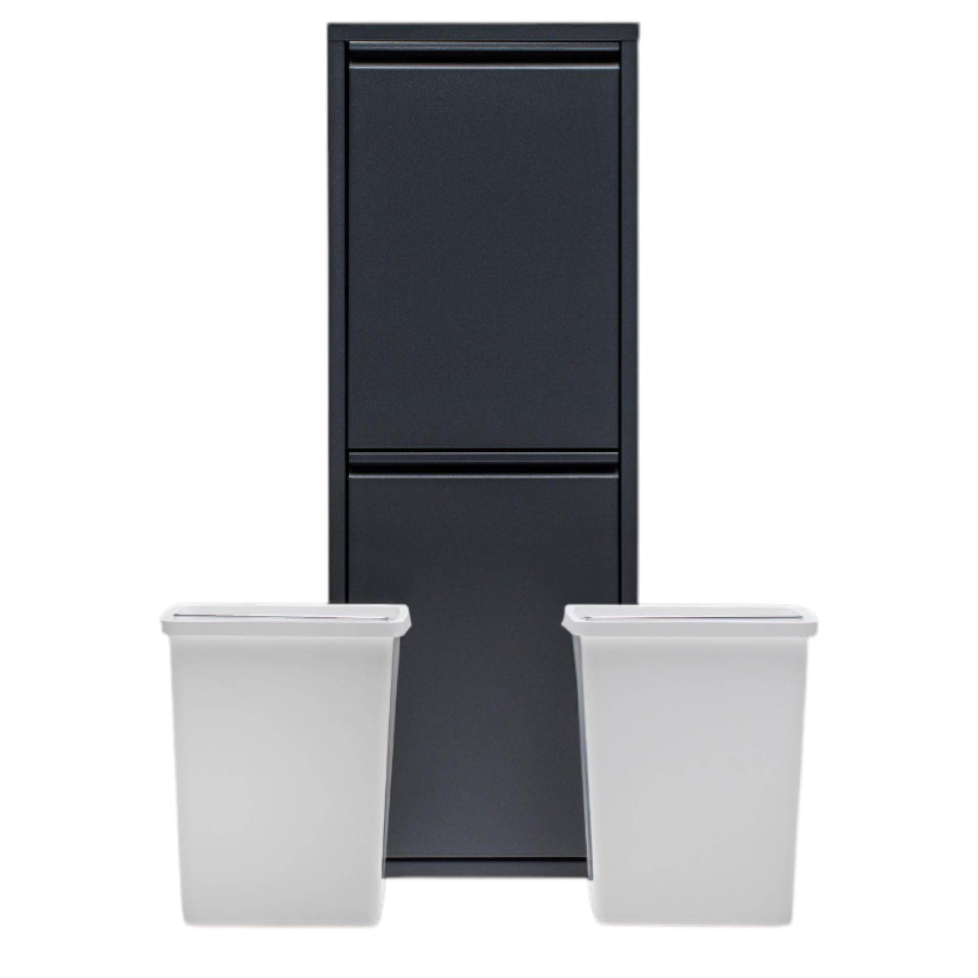 FlexBox 2 Kapaklı Çok Amaçlı Dolap | 2 Bölmeli Erzak Dolabı