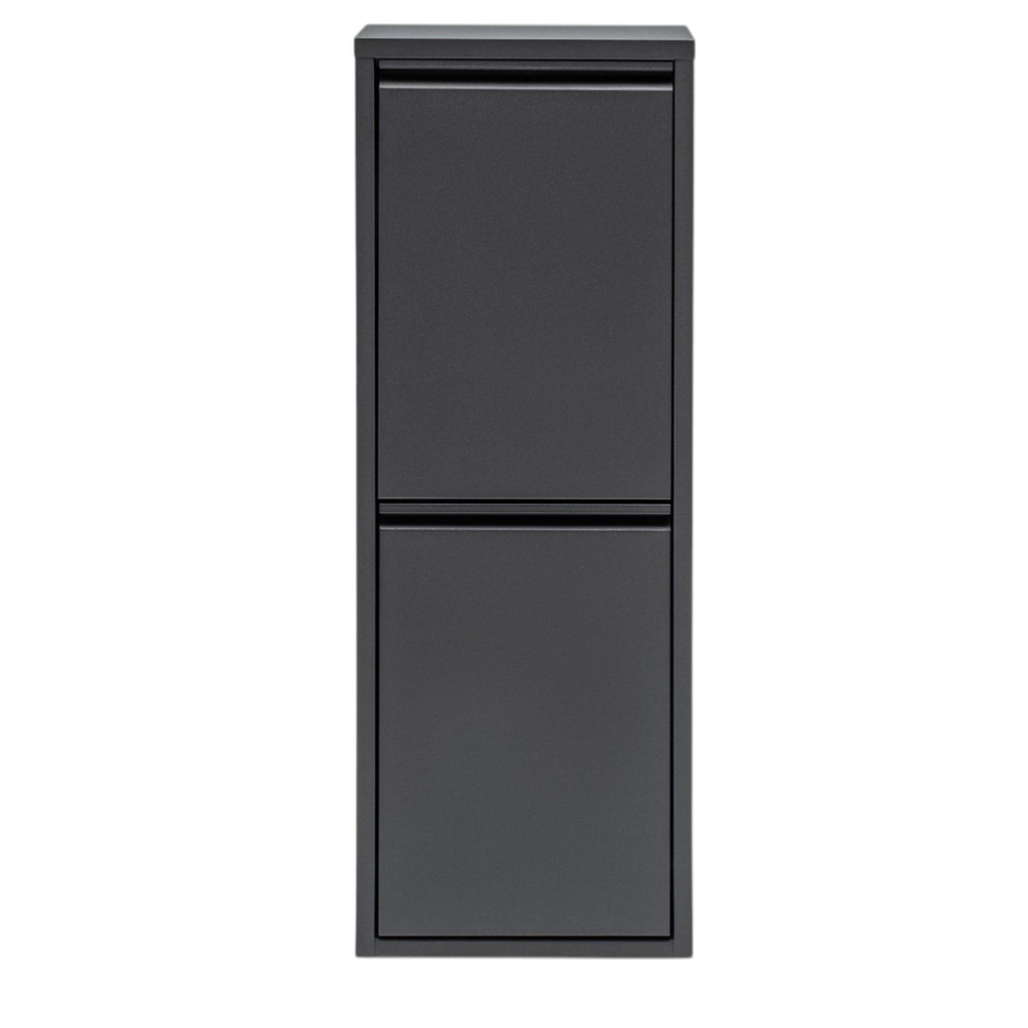 FlexBox 2 Kapaklı Çok Amaçlı Mutfak Dolabı | 2 Bölmeli Çöp Kovası