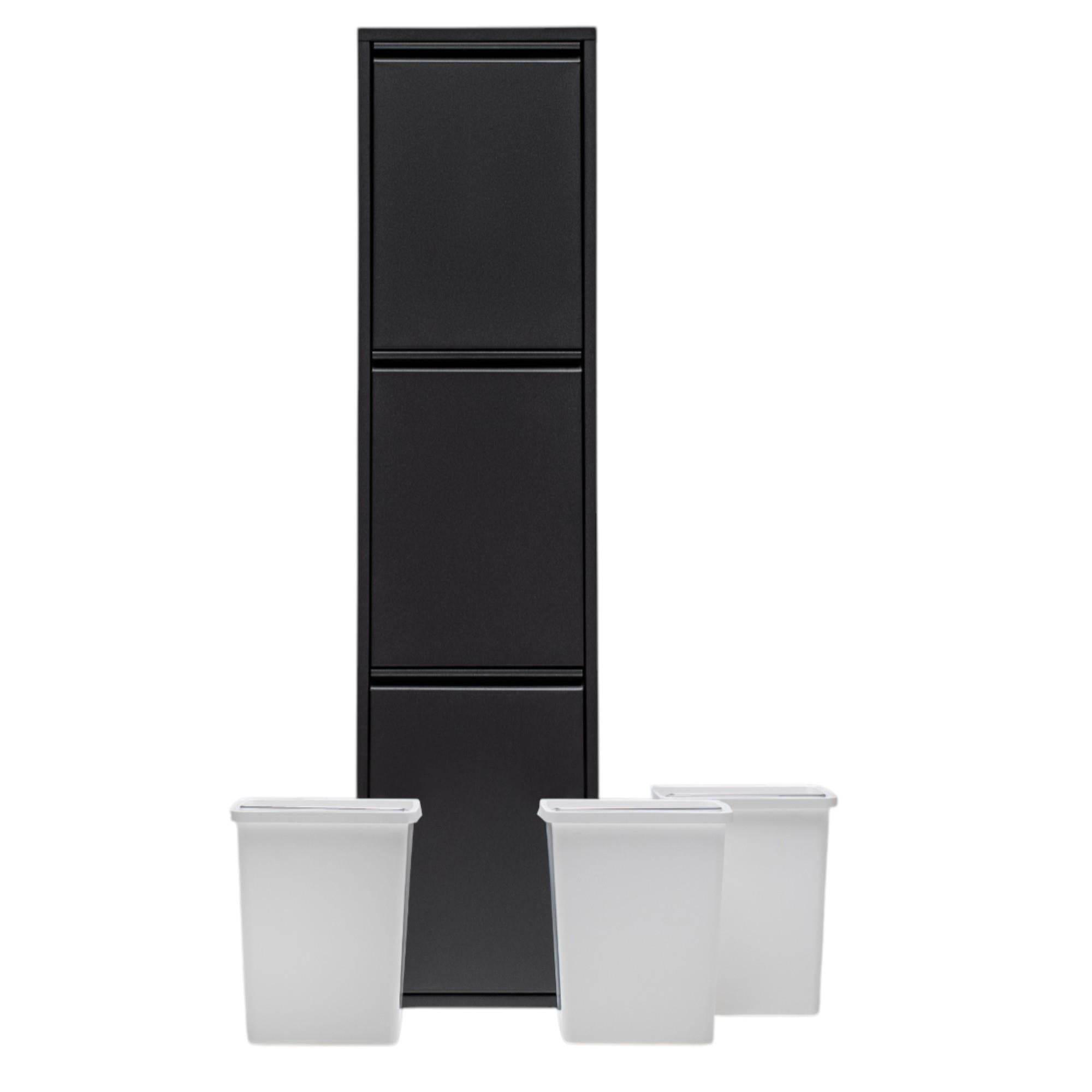 FlexBox 3 Kapaklı Çok Amaçlı Dolap | 3 Bölmeli Erzak Dolabı