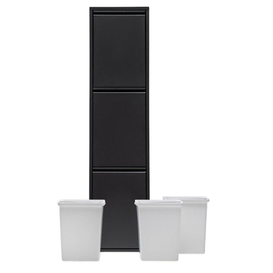 FlexBox 3 Kapaklı Çok Amaçlı Dolap | 3 Bölmeli Erzak Dolabı