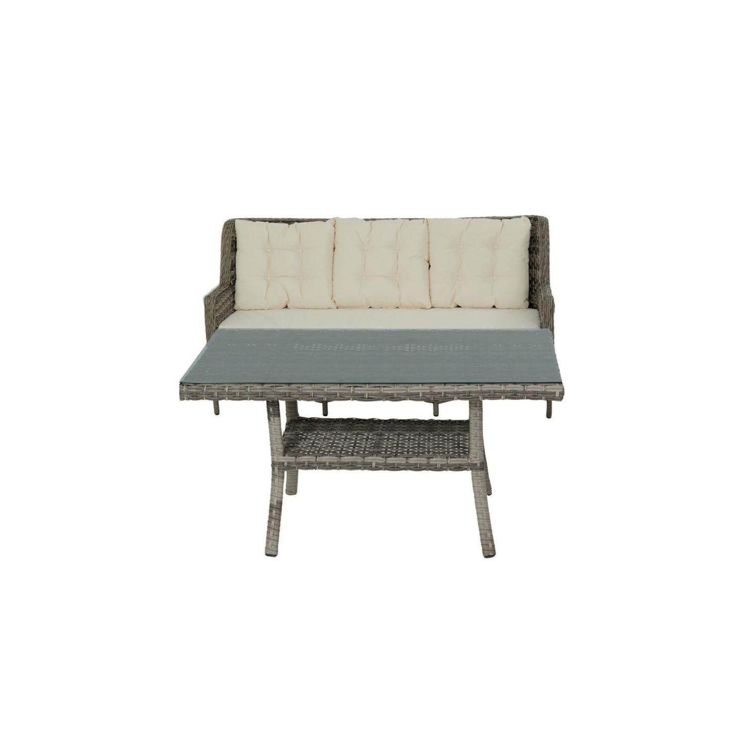 Flexy Baretta Üçlü Bahçe Mobilya Takımı | 708 | Rehome