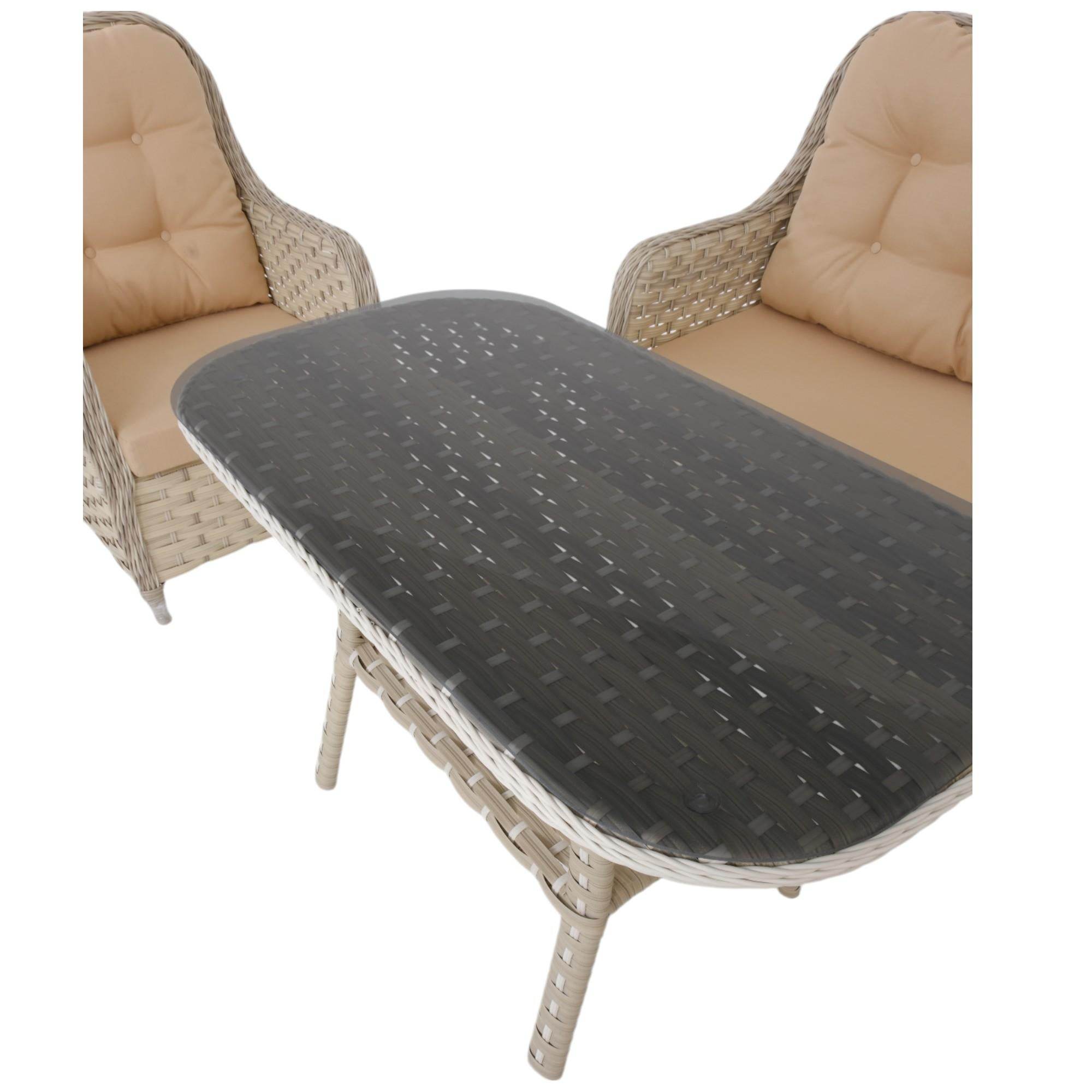 Force Rattan Bahçe Oturma Grubu 861 | Rehome