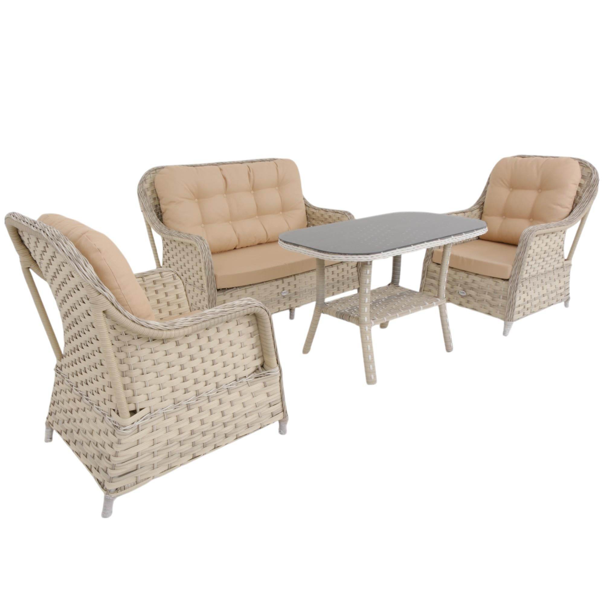 Force Rattan Bahçe Oturma Grubu 861 | Rehome