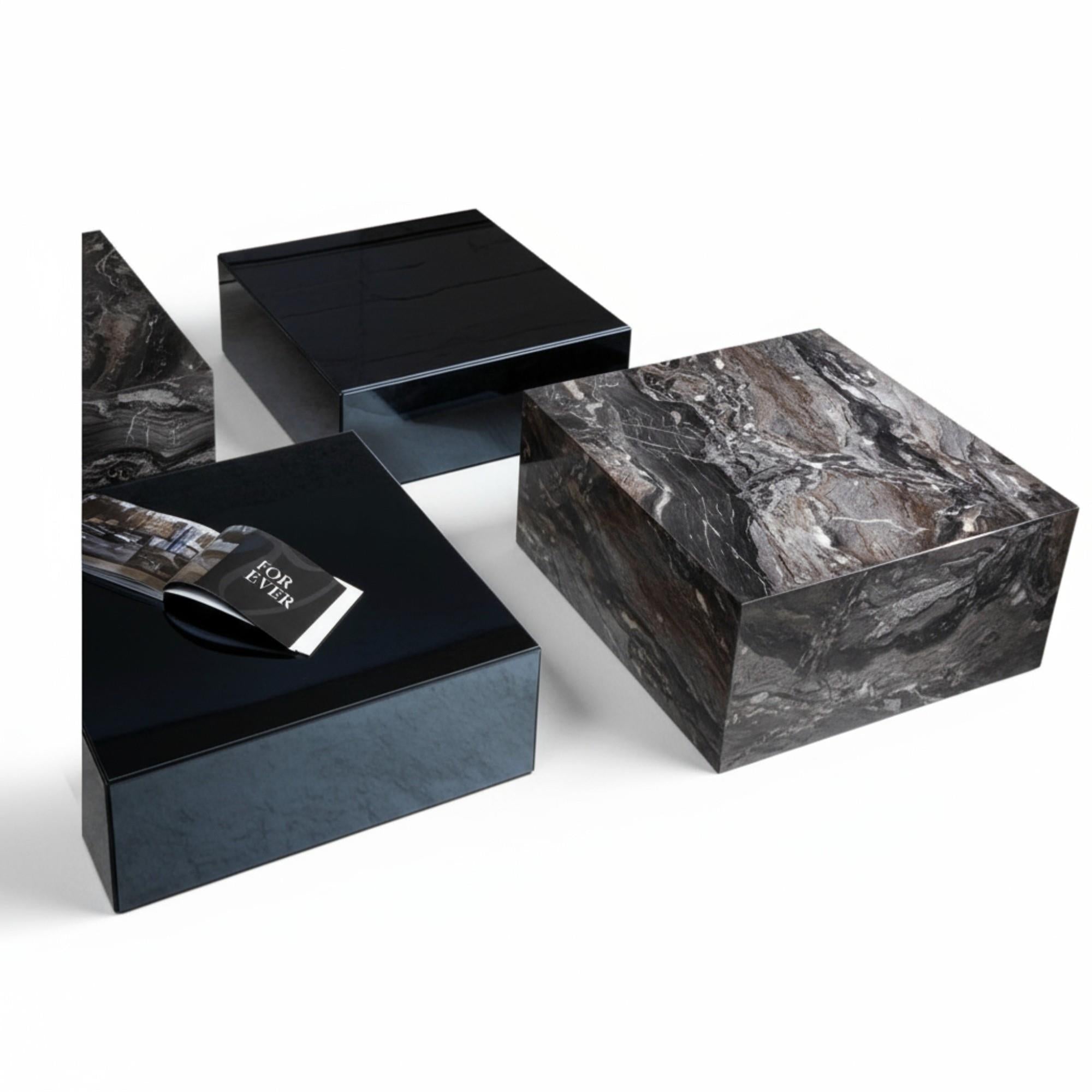 Forever Orta Sehpa | Salon Sehpası | Mermer Sehpa | Cam Sehpa