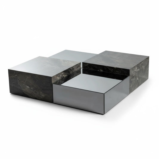 Forever Orta Sehpa | Salon Sehpası | Mermer Sehpa | Cam Sehpa