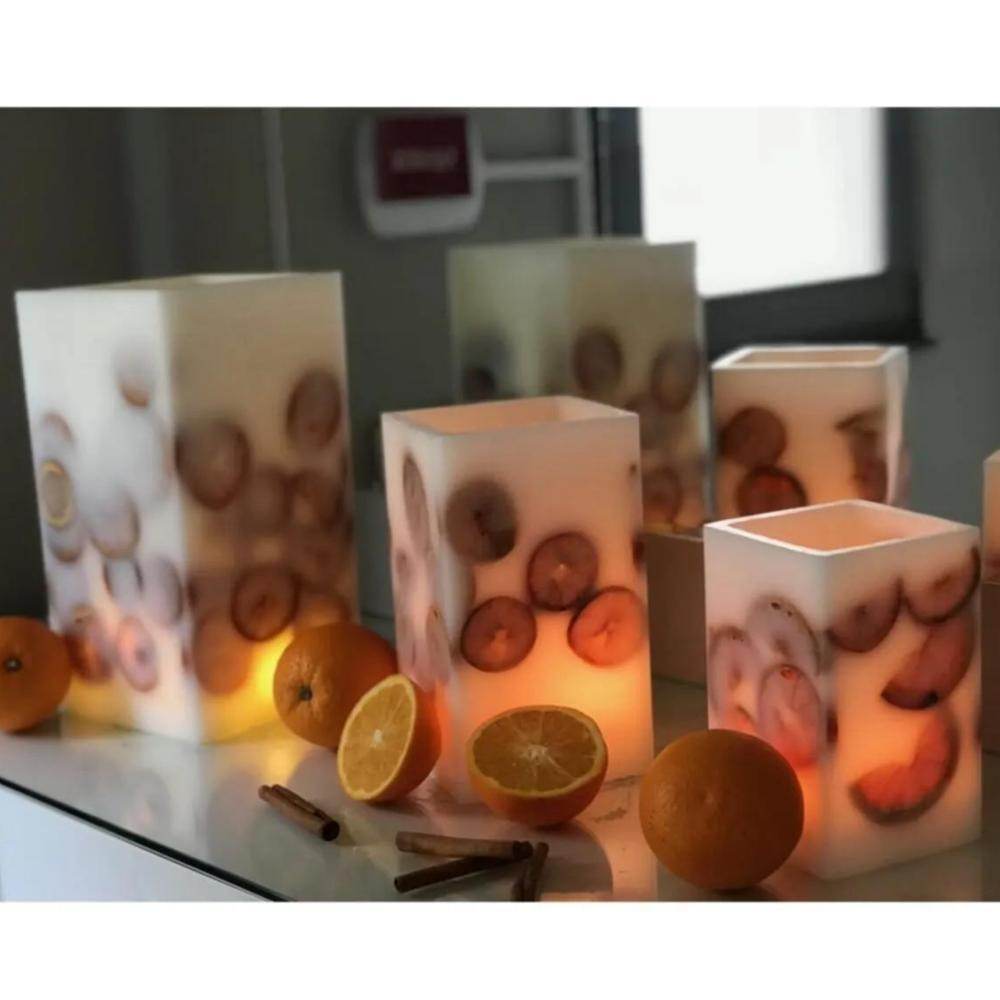 Fruity Doğal El Yapımı Dekoratif Mum