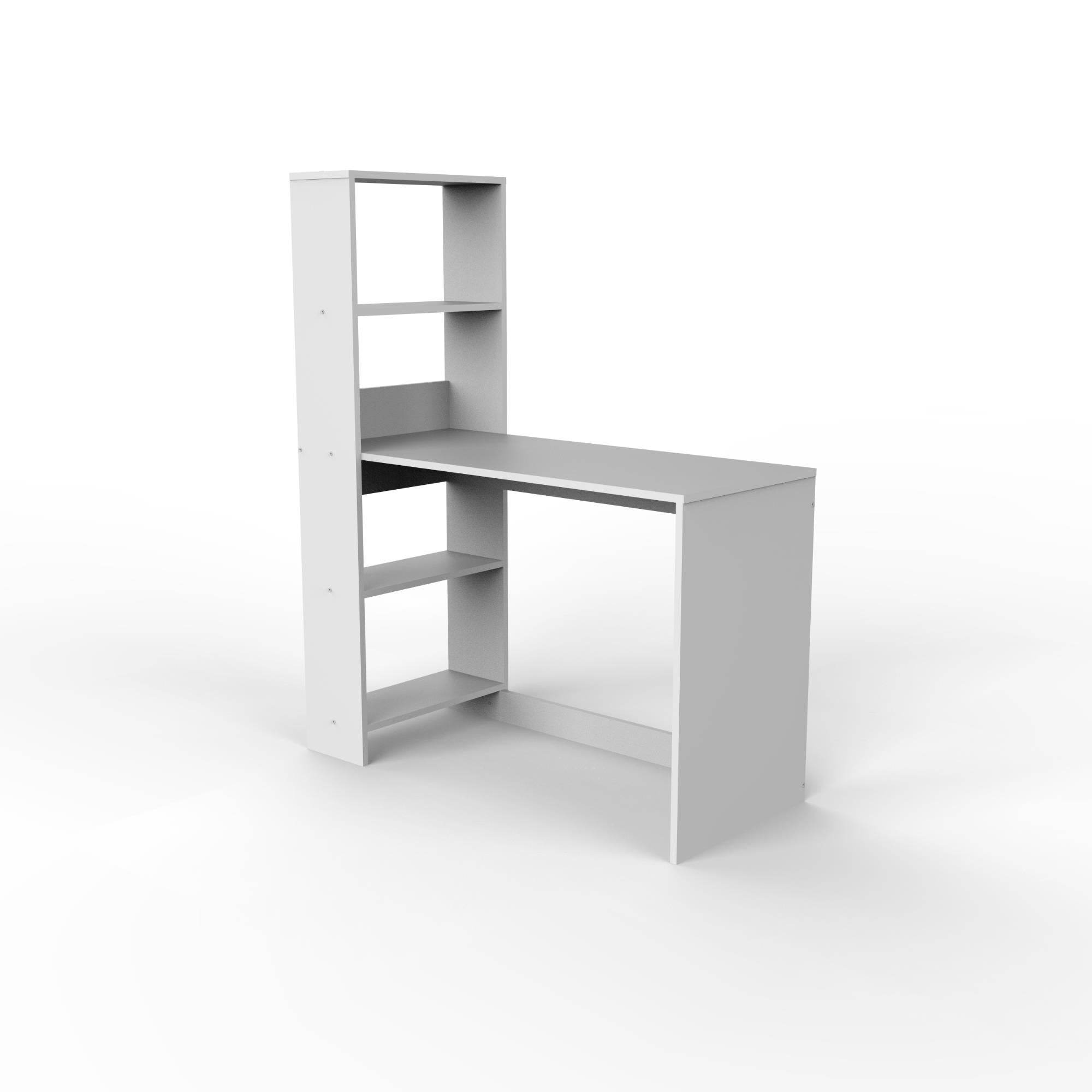 Fusion Kitaplıklı Çalışma Masası | Balfa Ofis Masası | 110x50x136