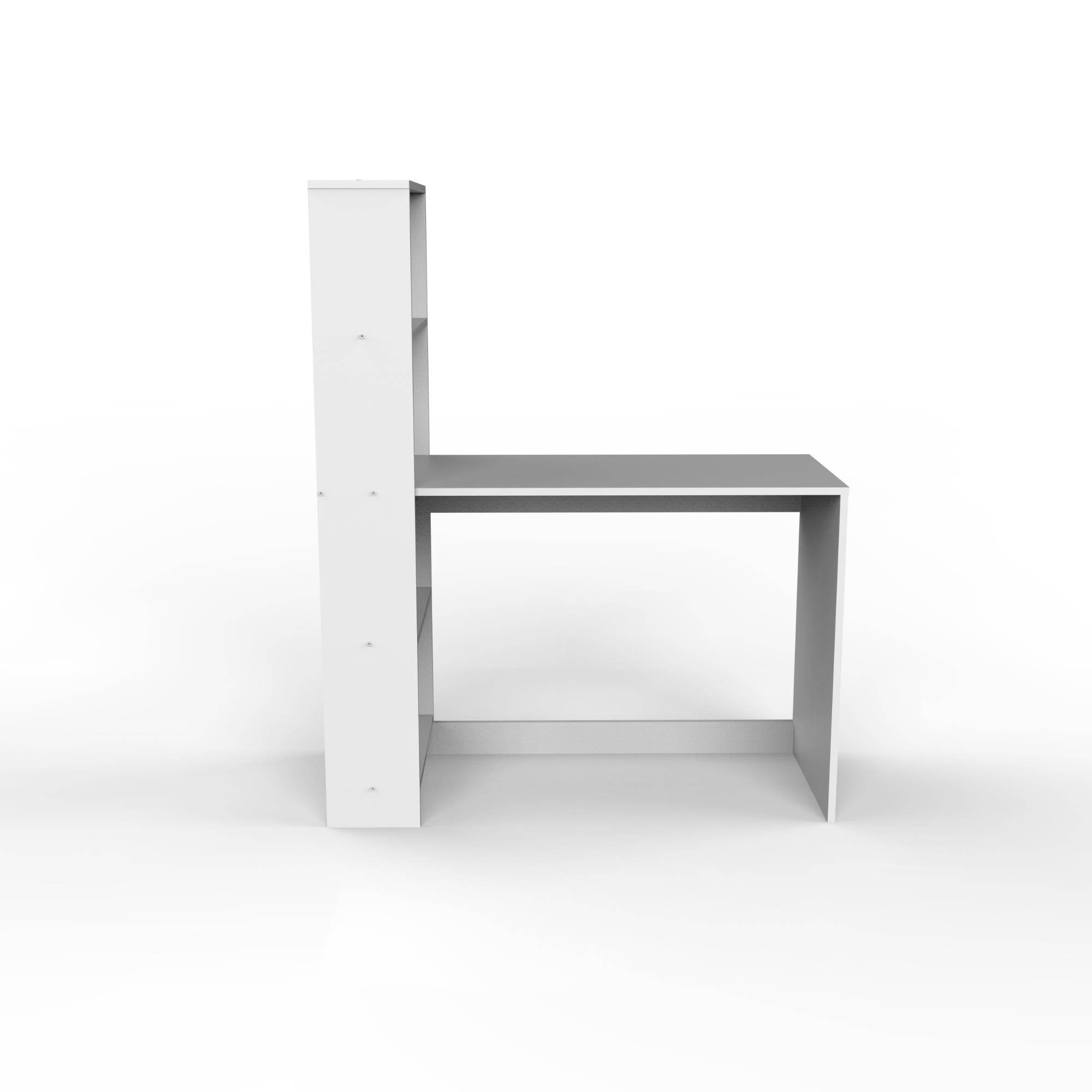 Fusion Kitaplıklı Çalışma Masası | Balfa Ofis Masası | 110x50x136