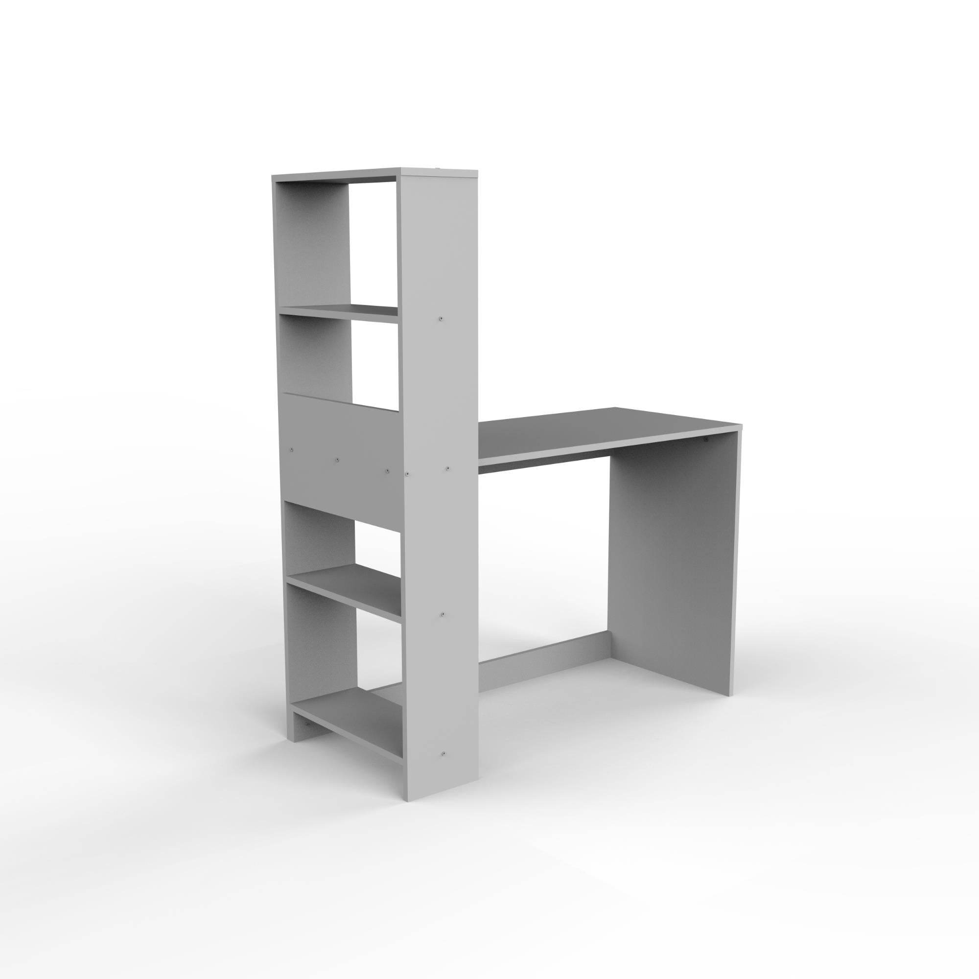 Fusion Kitaplıklı Çalışma Masası | Balfa Ofis Masası | 110x50x136