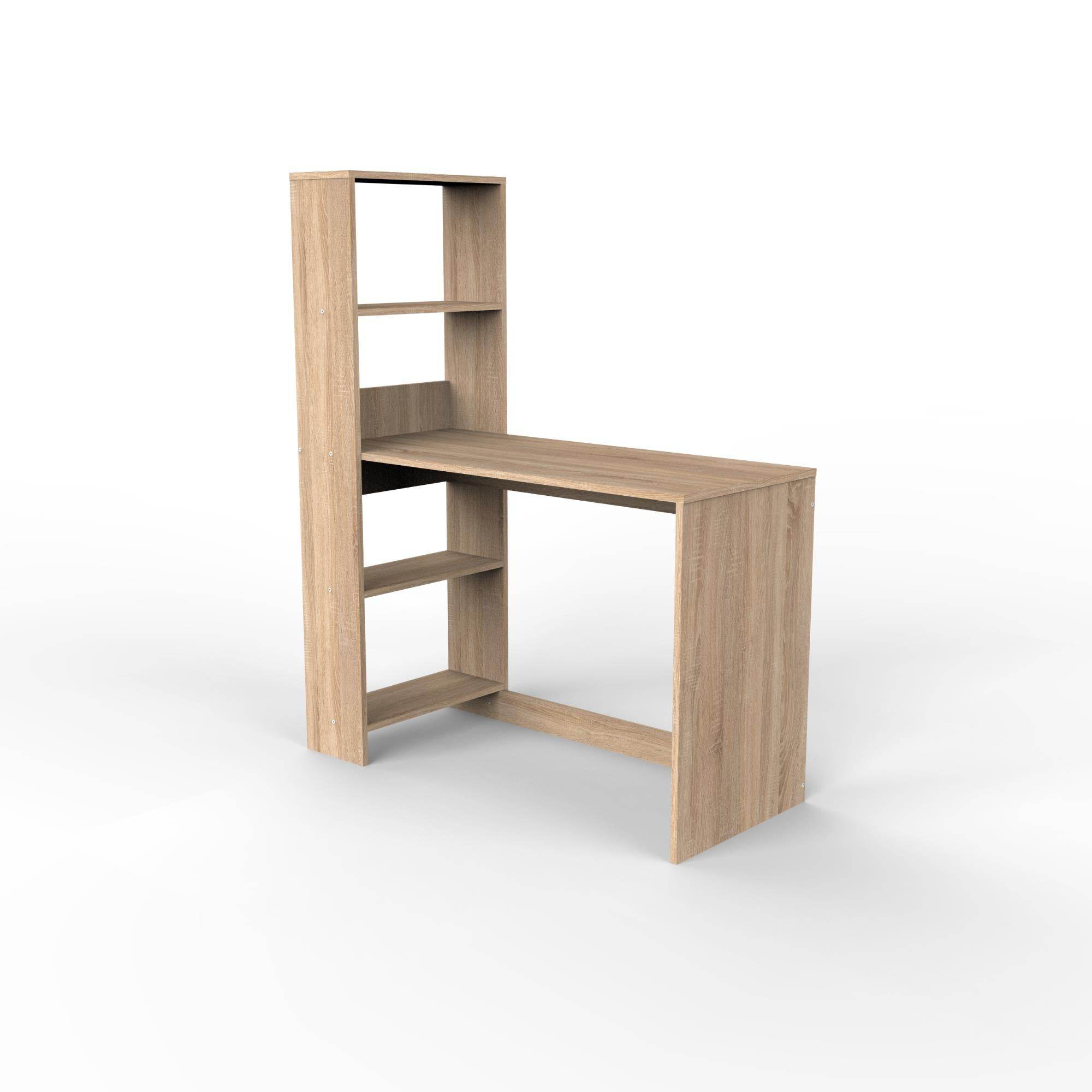 Fusion Kitaplıklı Çalışma Masası | Balfa Ofis Masası | 110x50x136