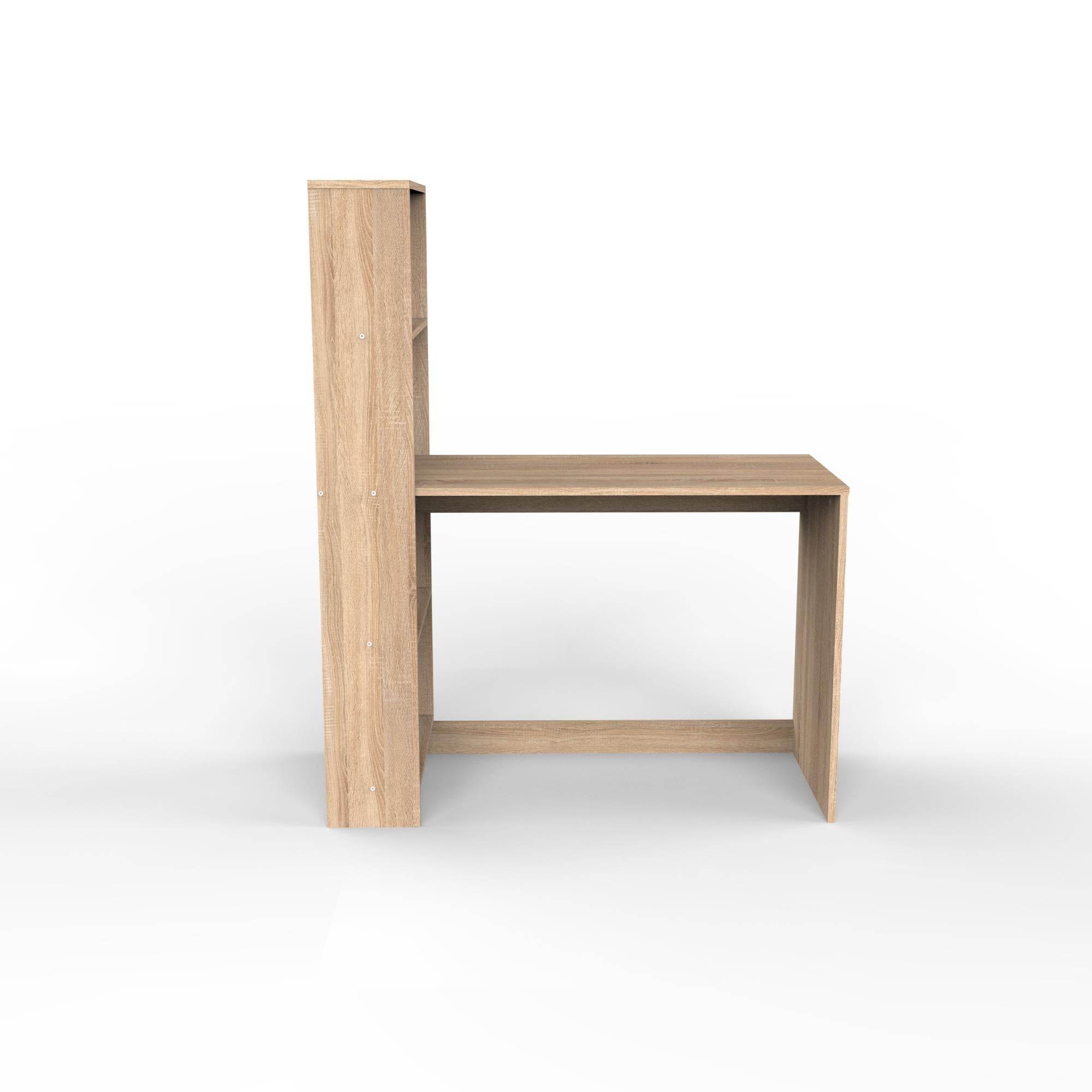 Fusion Kitaplıklı Çalışma Masası | Balfa Ofis Masası | 110x50x136