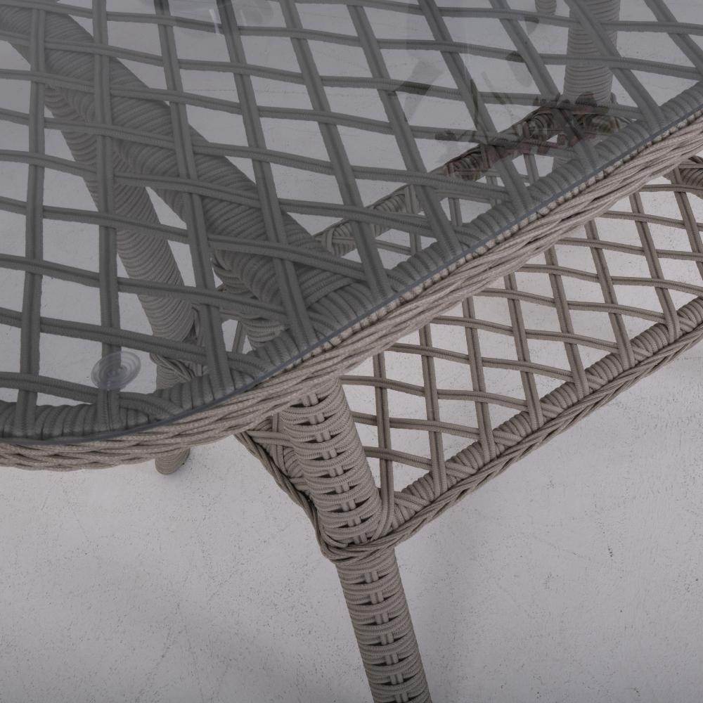 Fusion İkili Rattan Bahçe Oturma Grubu | Gri | Rehome