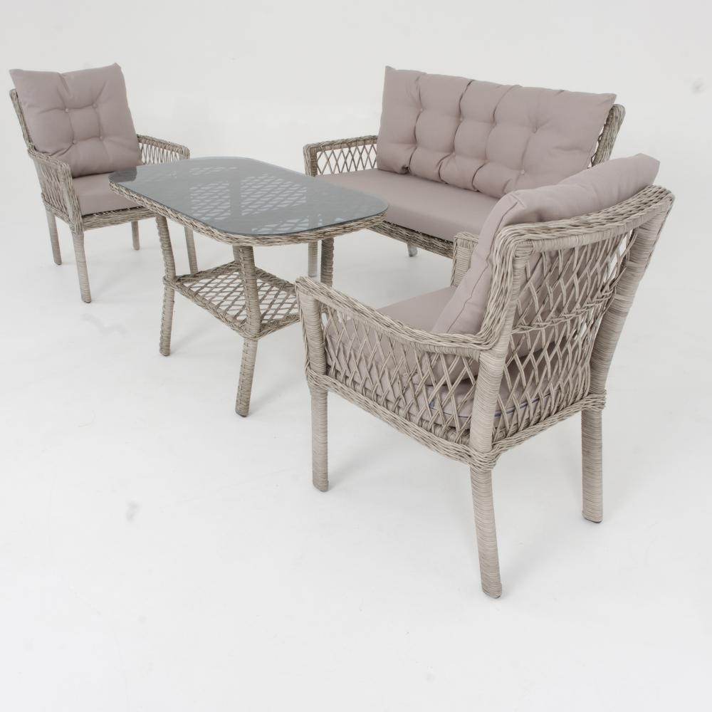 Fusion İkili Rattan Bahçe Oturma Grubu | Rehome