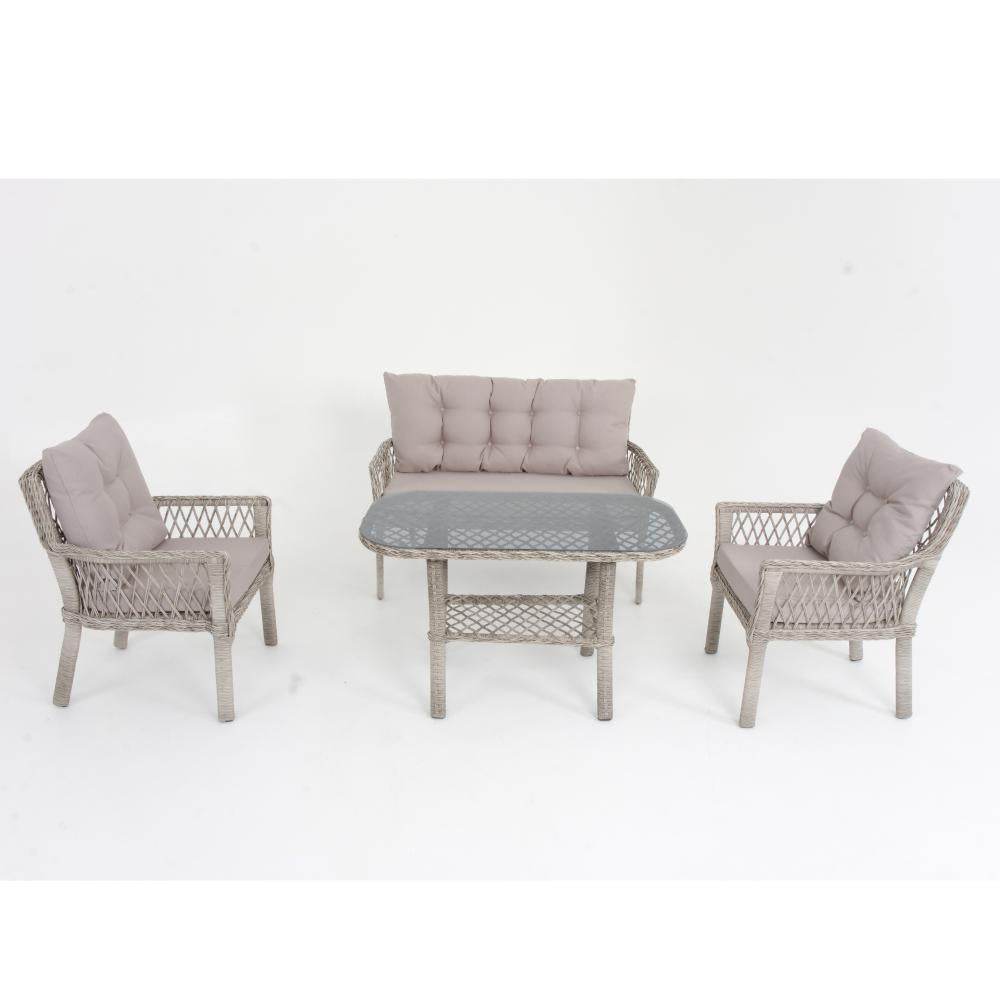 Fusion İkili Rattan Bahçe Oturma Grubu | Rehome