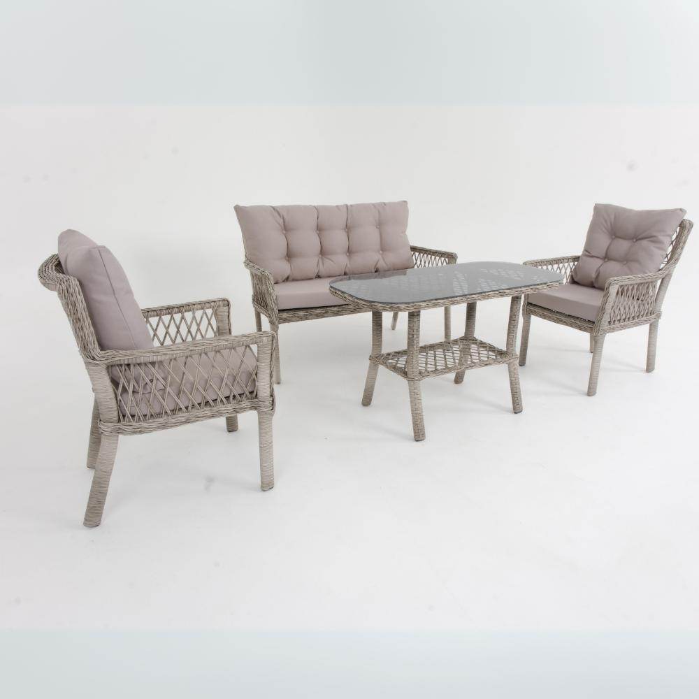 Fusion İkili Rattan Bahçe Oturma Grubu | Rehome