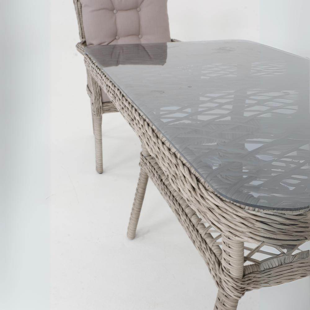 Fusion Üçlü Rattan Bahçe Oturma Grubu | Rehome