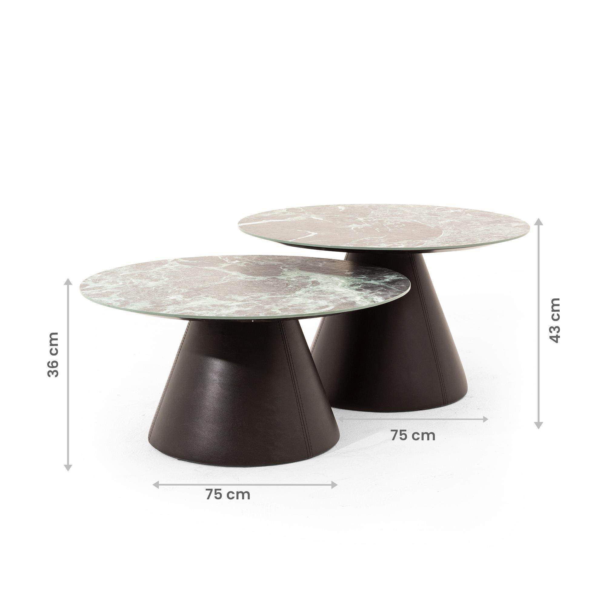 Galya Orta Sehpa | Salon Sehpası | Porselen | Rehome