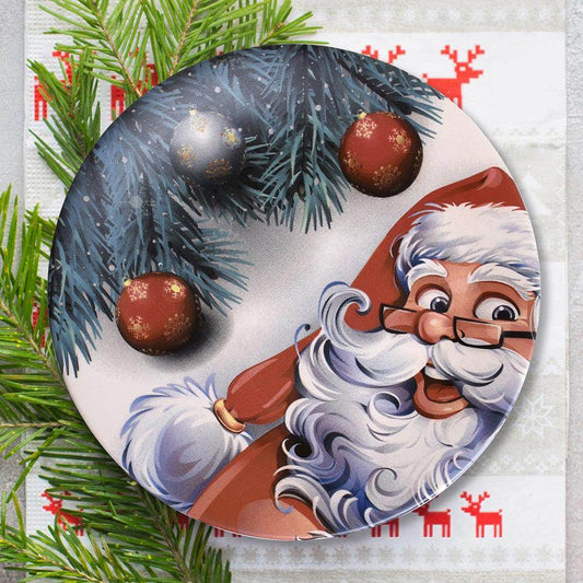 Keraart Happy Santa Servis Tabağı 26 Cm - 17980