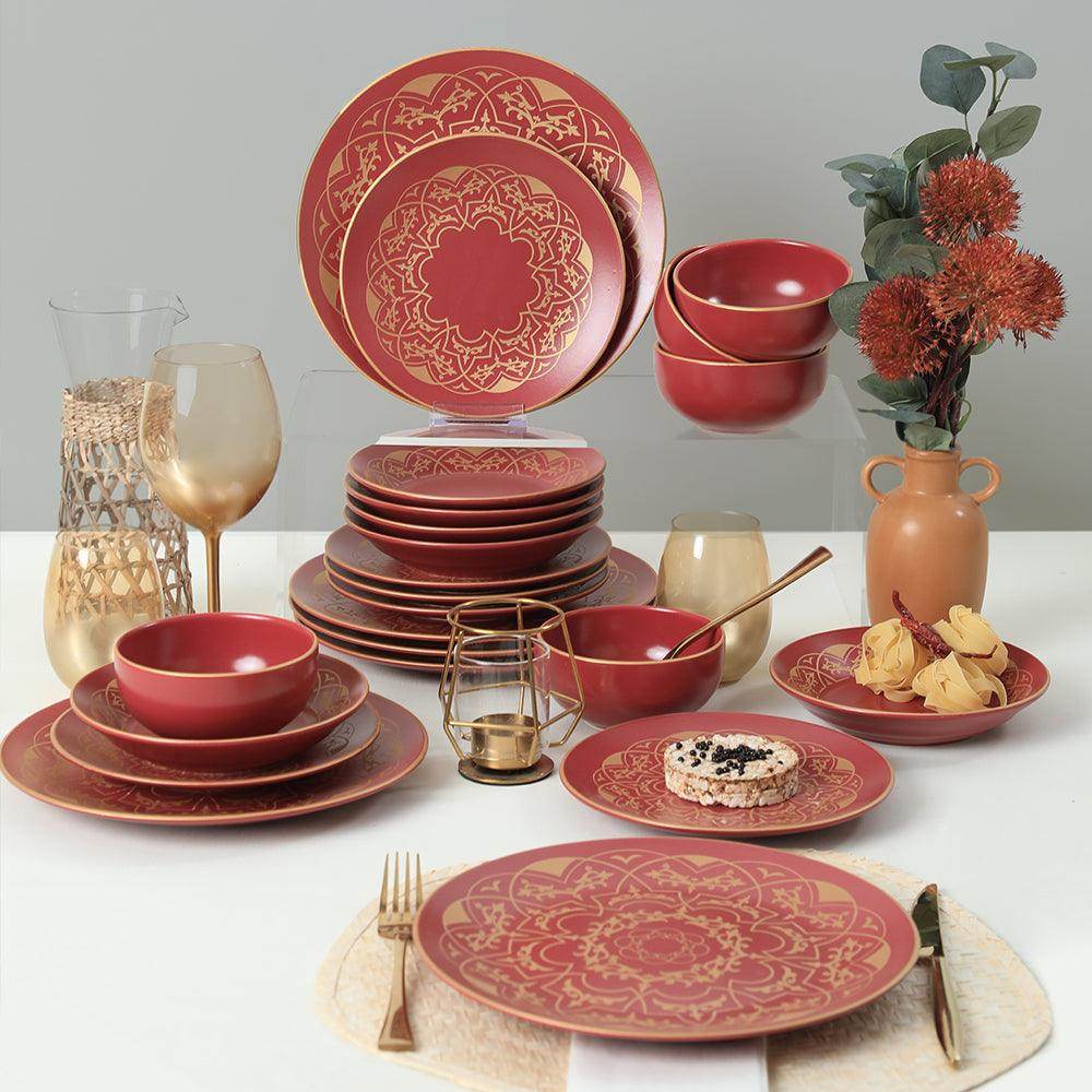 Keraart Hatırat Yemek Takımı 24 Parça 6 Kişilik 521