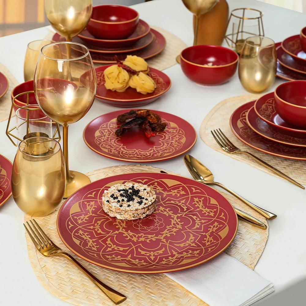 Keraart Hatırat Yemek Takımı 24 Parça 6 Kişilik 521