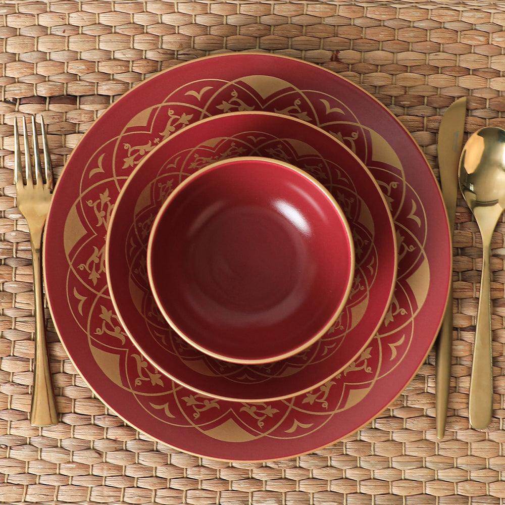 Keraart Hatırat Yemek Takımı 24 Parça 6 Kişilik 521