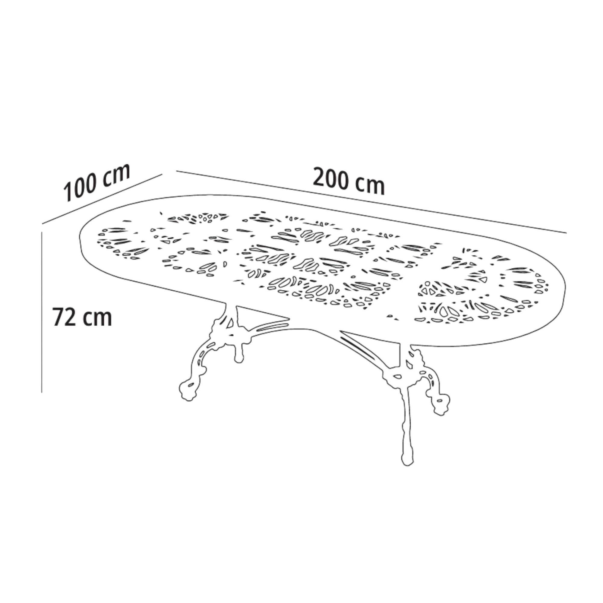 Helen 6 Kişilik Döküm Masa Takımı | Rehome