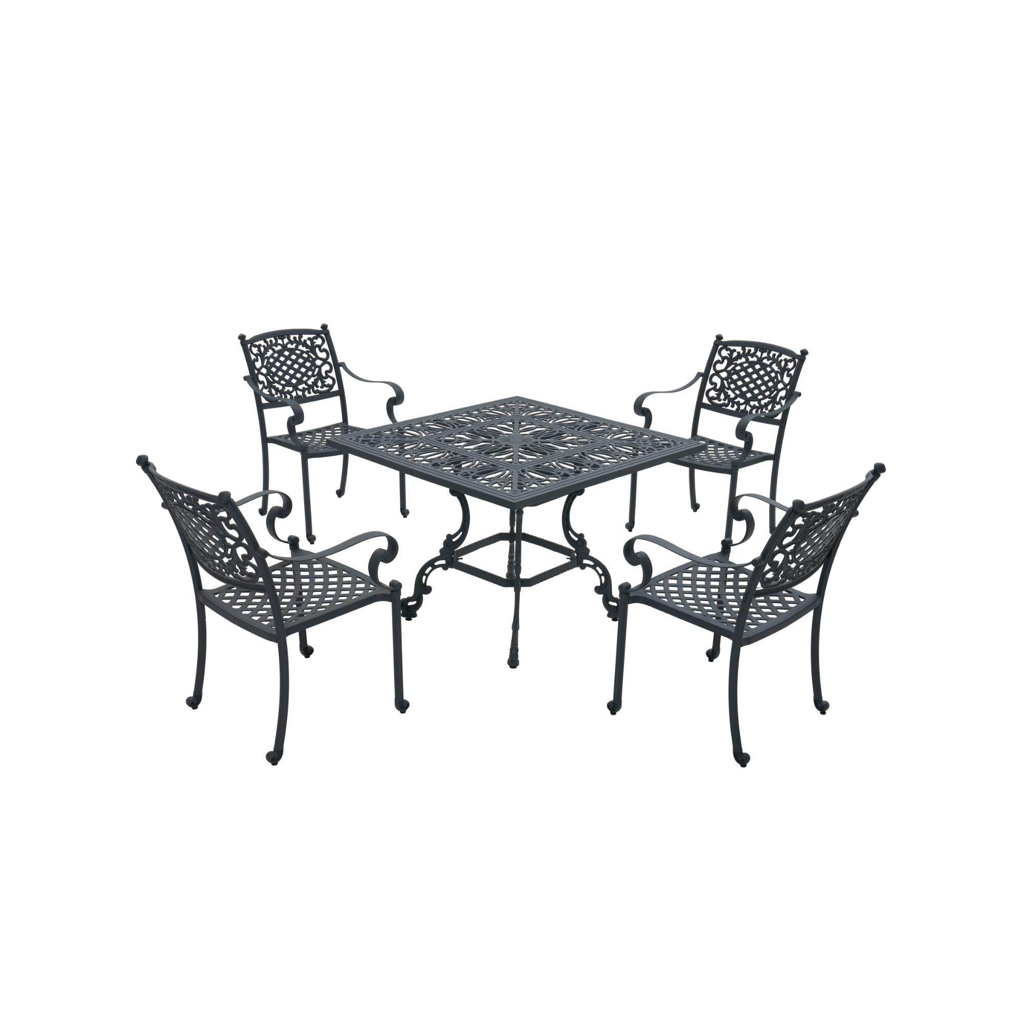 Helen Kare Alüminyum Bahçe Masa Takımı | Rehome