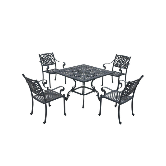 Helen Kare Alüminyum Bahçe Masa Takımı | Rehome