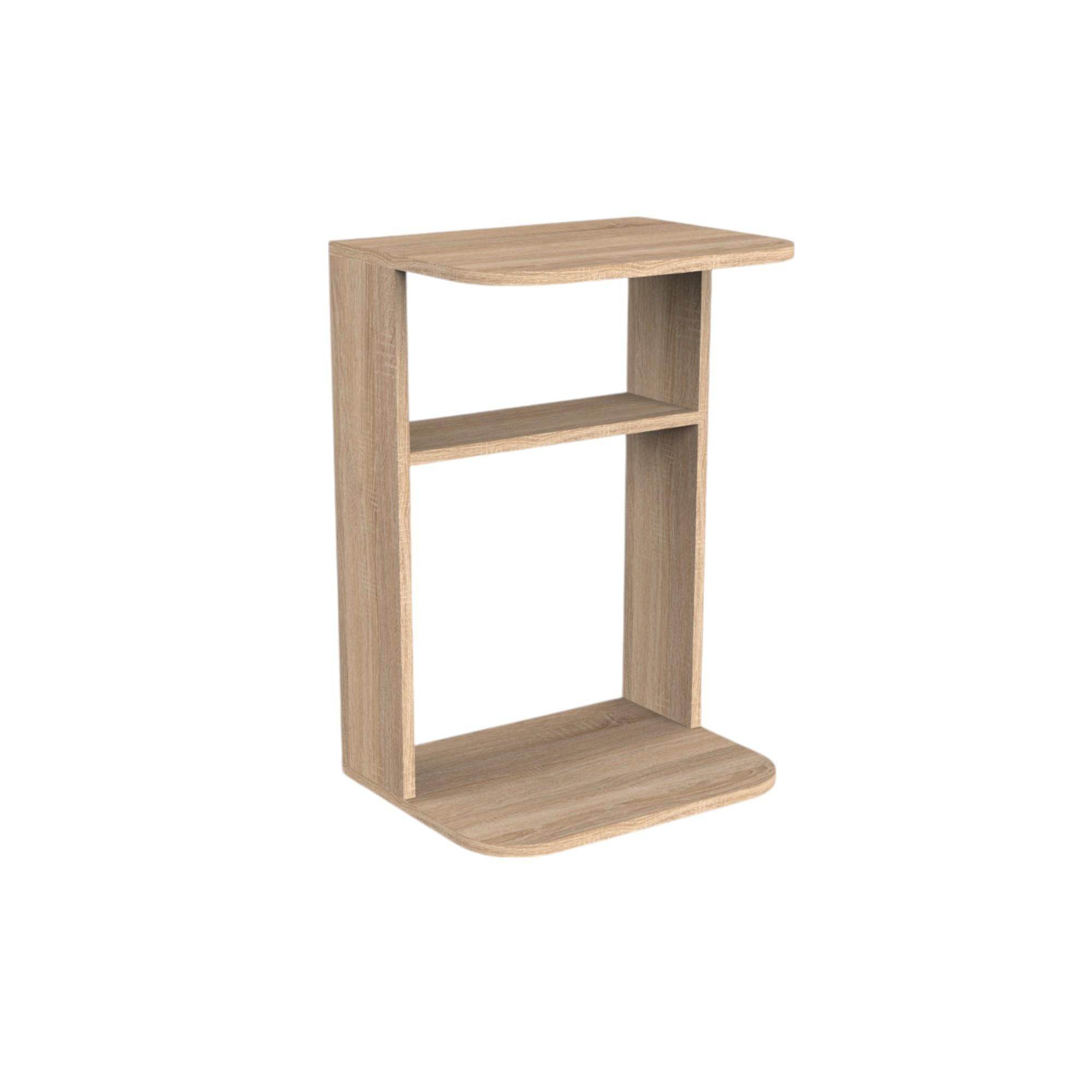 Heritage Ahşap Yan Sehpa | 45x35x66 cm | Balfa C Sehpa