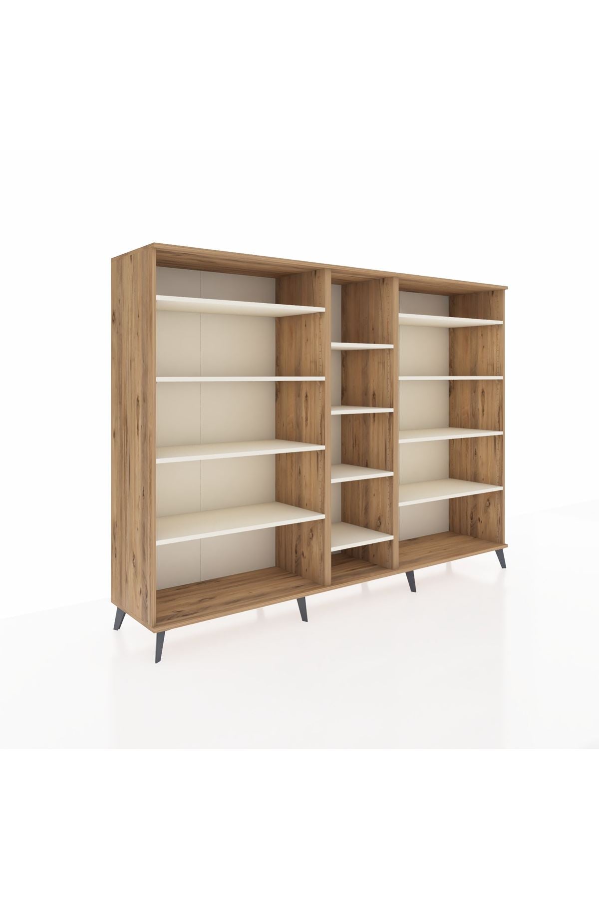 Hyperion Dolap 11 Raflı  220x44x163 Çam-Çam/Aytaşı