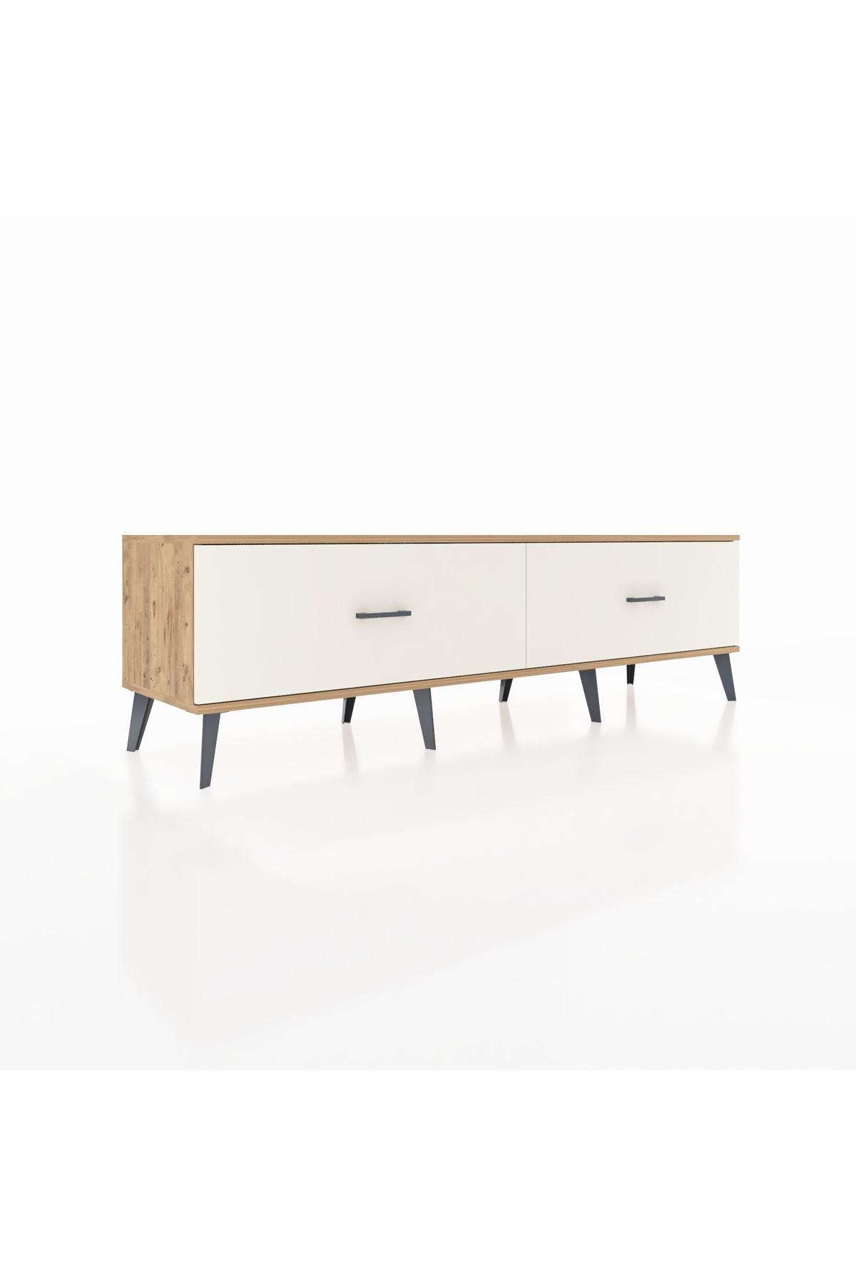 Hyperion TV Ünitesi 2 Çekmeceli  176x44x51 Çam-Çam/Aytaşı