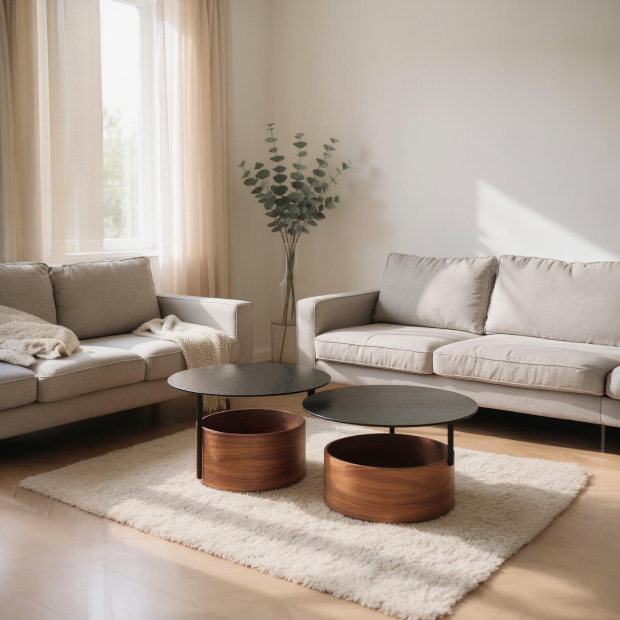 İkili Sehpa Seti No:743 | Salon Orta Sehpa Takımı