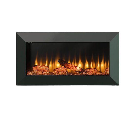 Isıtmalı Elektrikli Şömine | Kormet 100-S | 100x20x52 cm