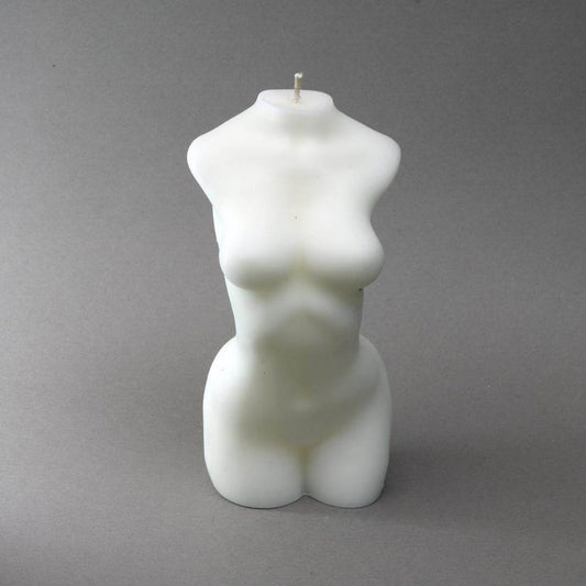 Kadın Büst El Yapımı Doğal Dekoratif Mum