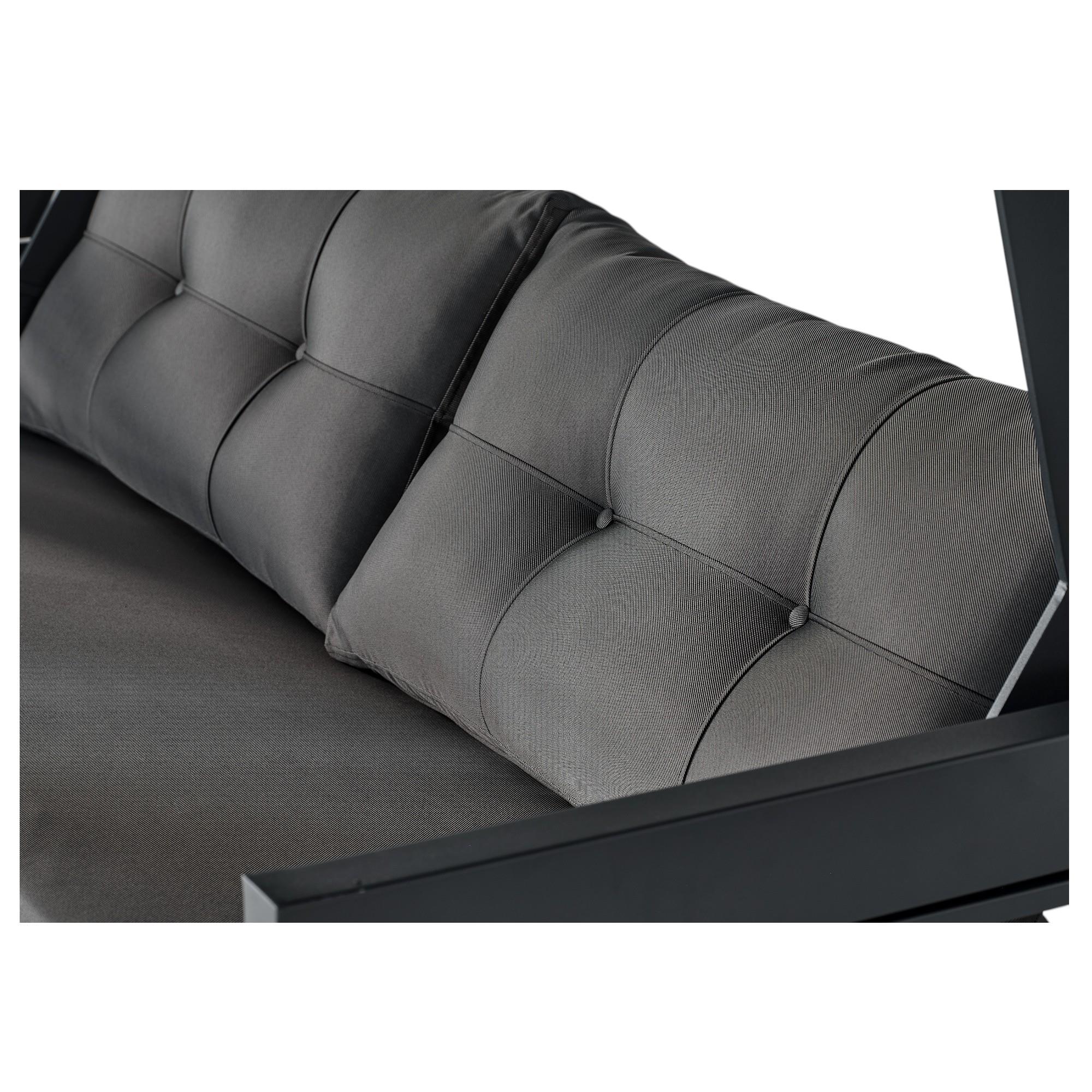 Karum Çift Kişilik Alüminyum Gövdeli Minderli Bahçe Balkon Salıncağı