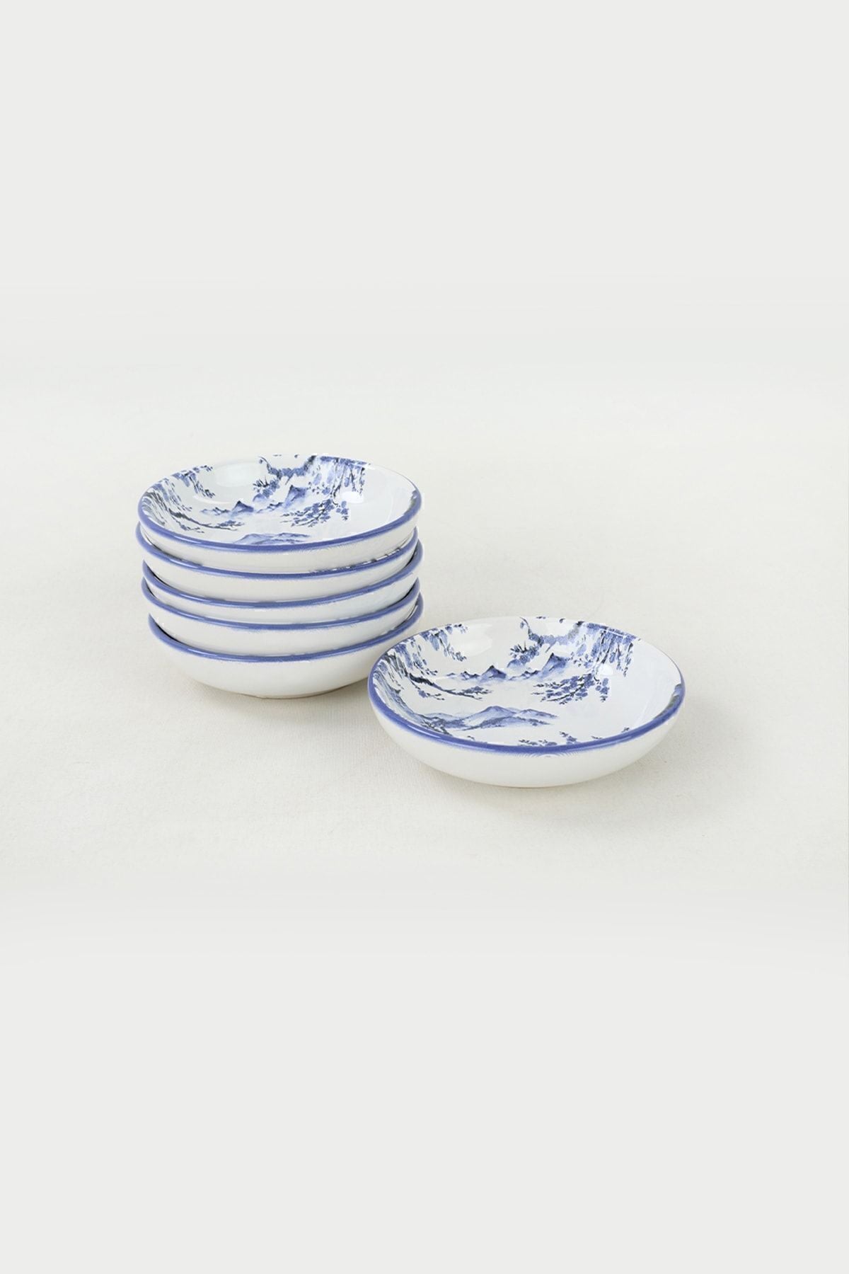 Keraart Blue Mountains Halka Çerezlik/Sosluk 13 Cm 6 Adet - 19990/19991