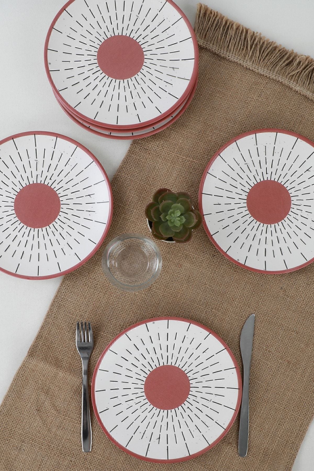 Keraart Boom Pasta Tabağı 20 Cm 6 Adet - 20266